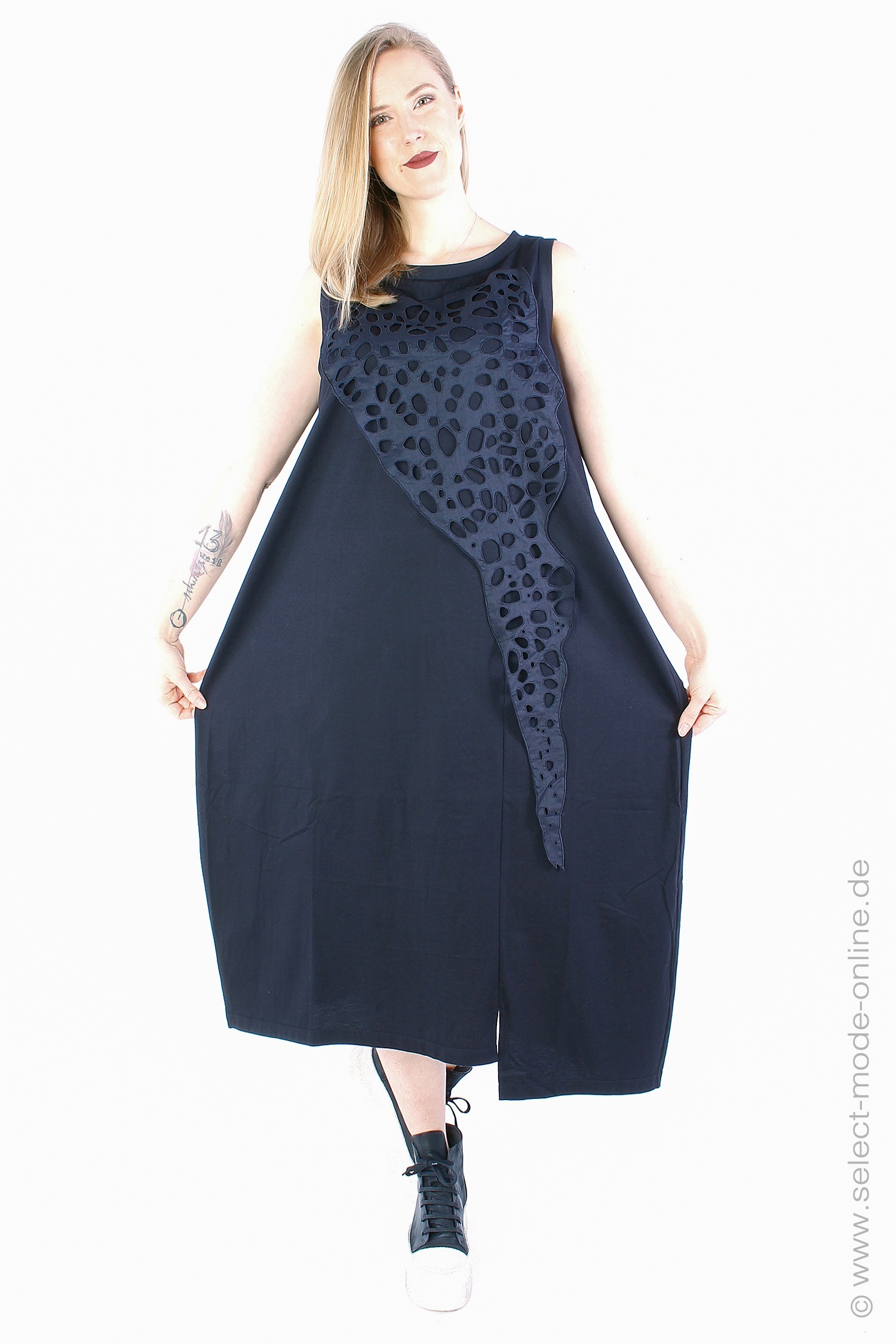 Jersey dress - black - 231436