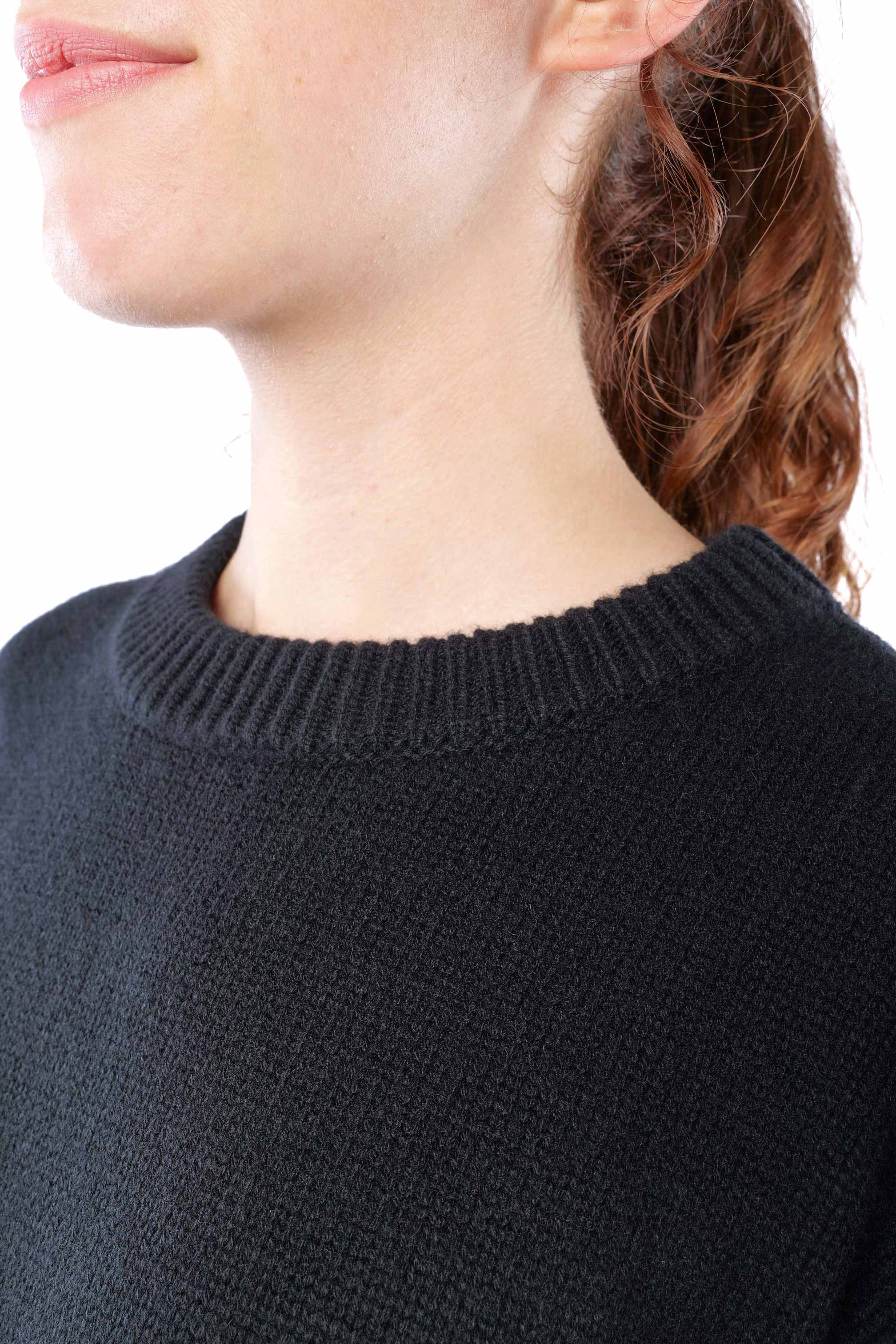 Kaschmir Pullover - Schwarz - 2465