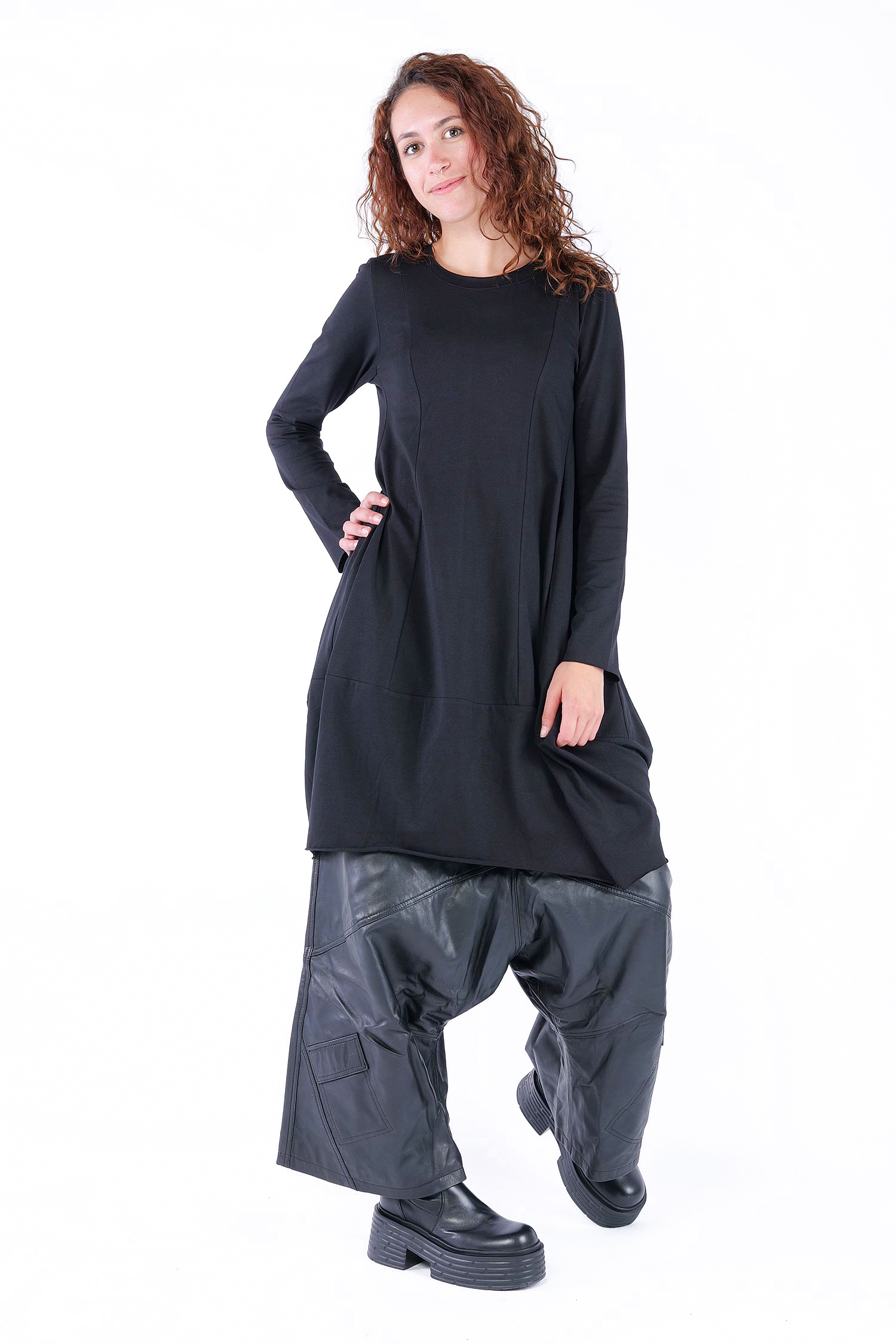Tulpiger Pullover - Schwarz - 26.2-KHS208