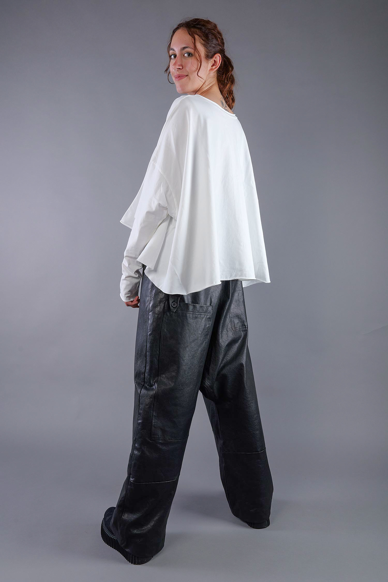 Oversize Jacke - Schnee - Soulviel
