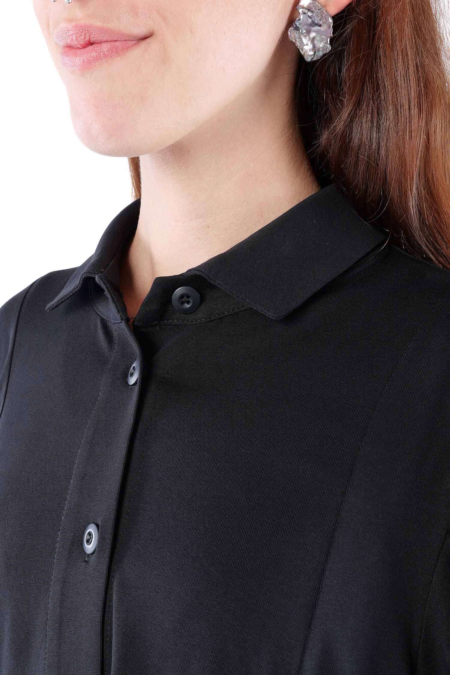 Mantelkleid - Schwarz - 26.2-KHS202