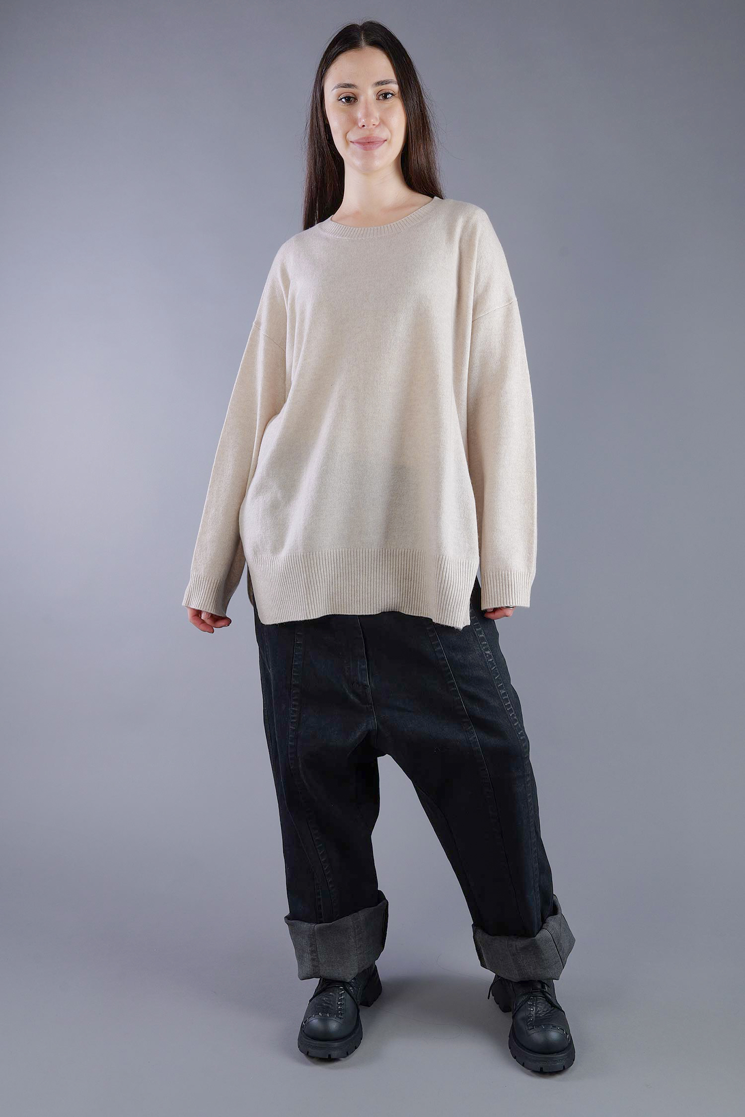 Kaschmir Pullover - Brazilian Sand - 24116A