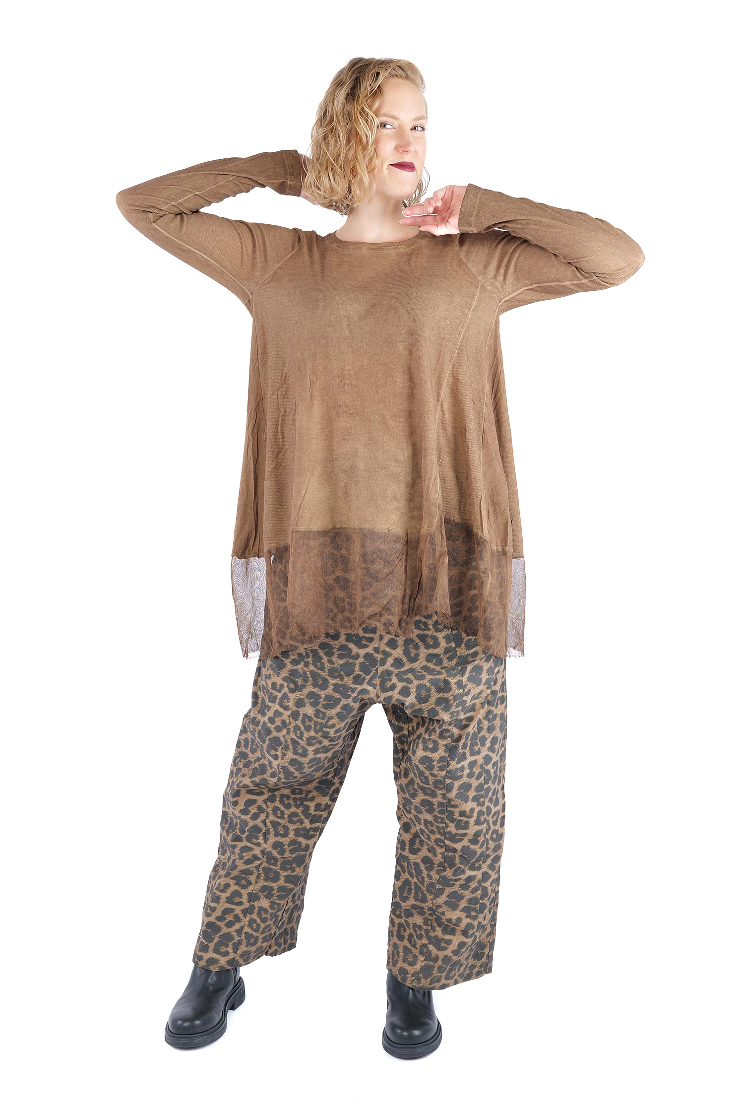 Rippjersey Tunika - Dakar cloud - 2262340904