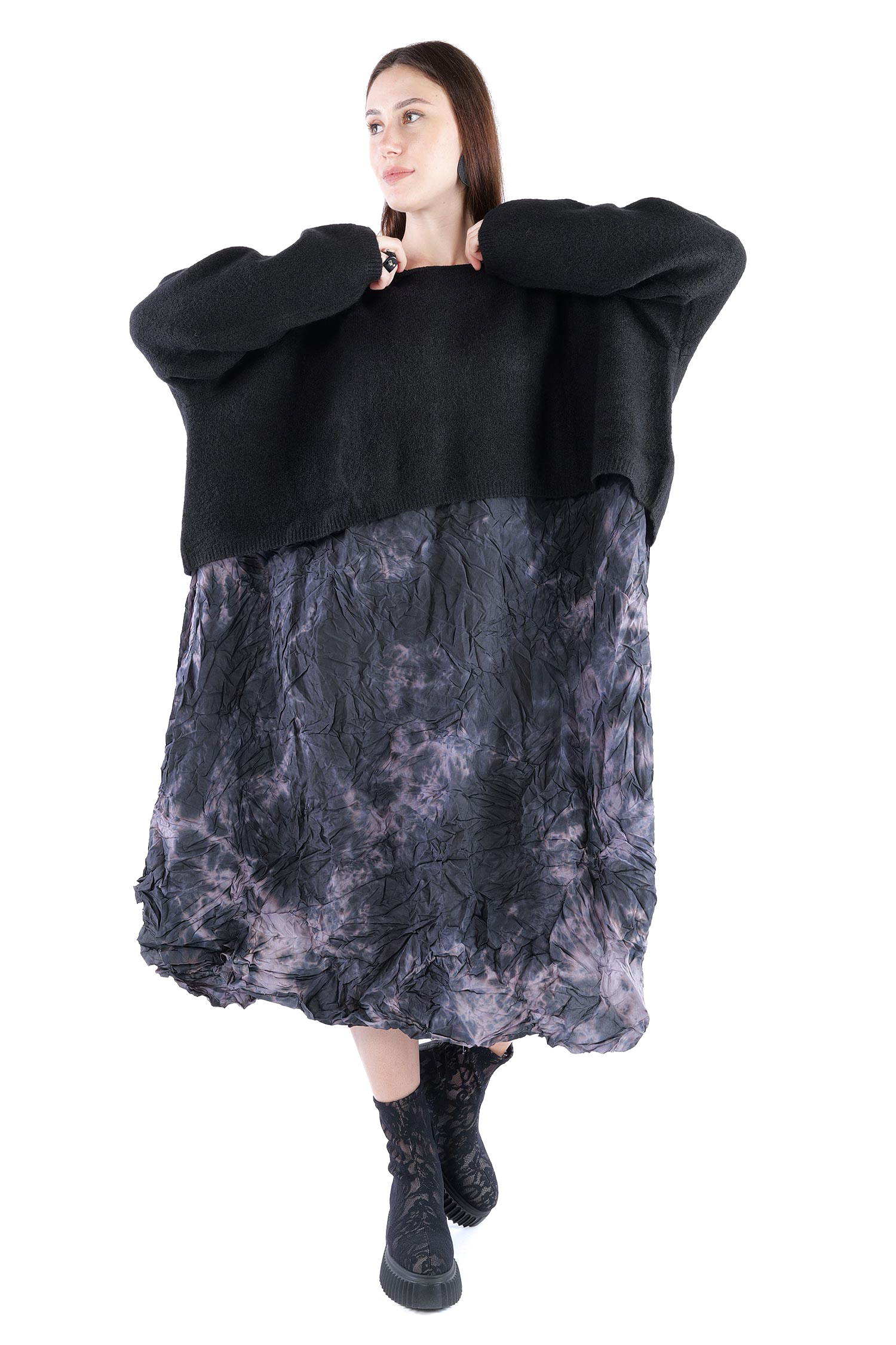 Strickpullover - Schwarz - 2263270703