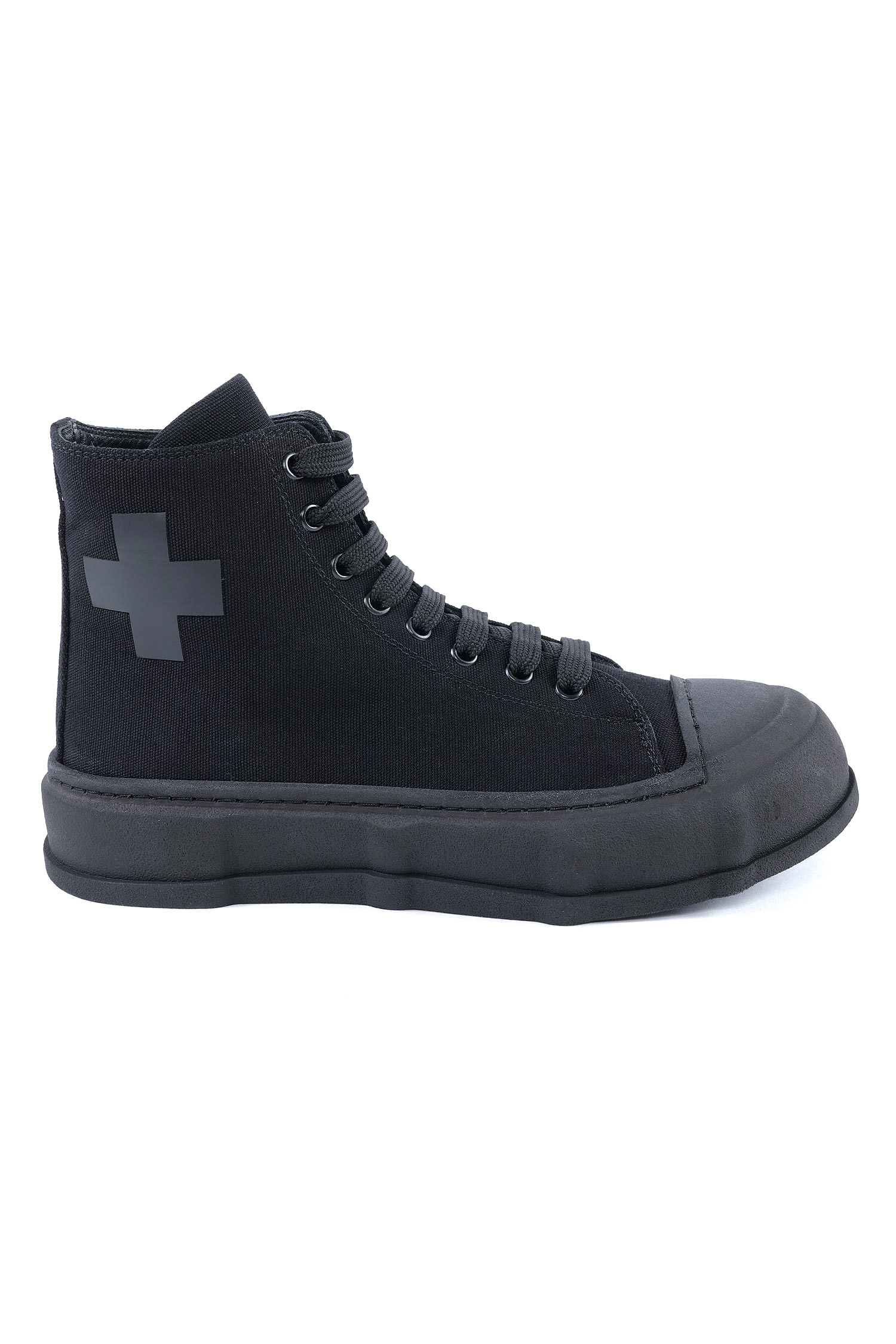 Sneaker mit Pluspatch - Schwarz - 1204