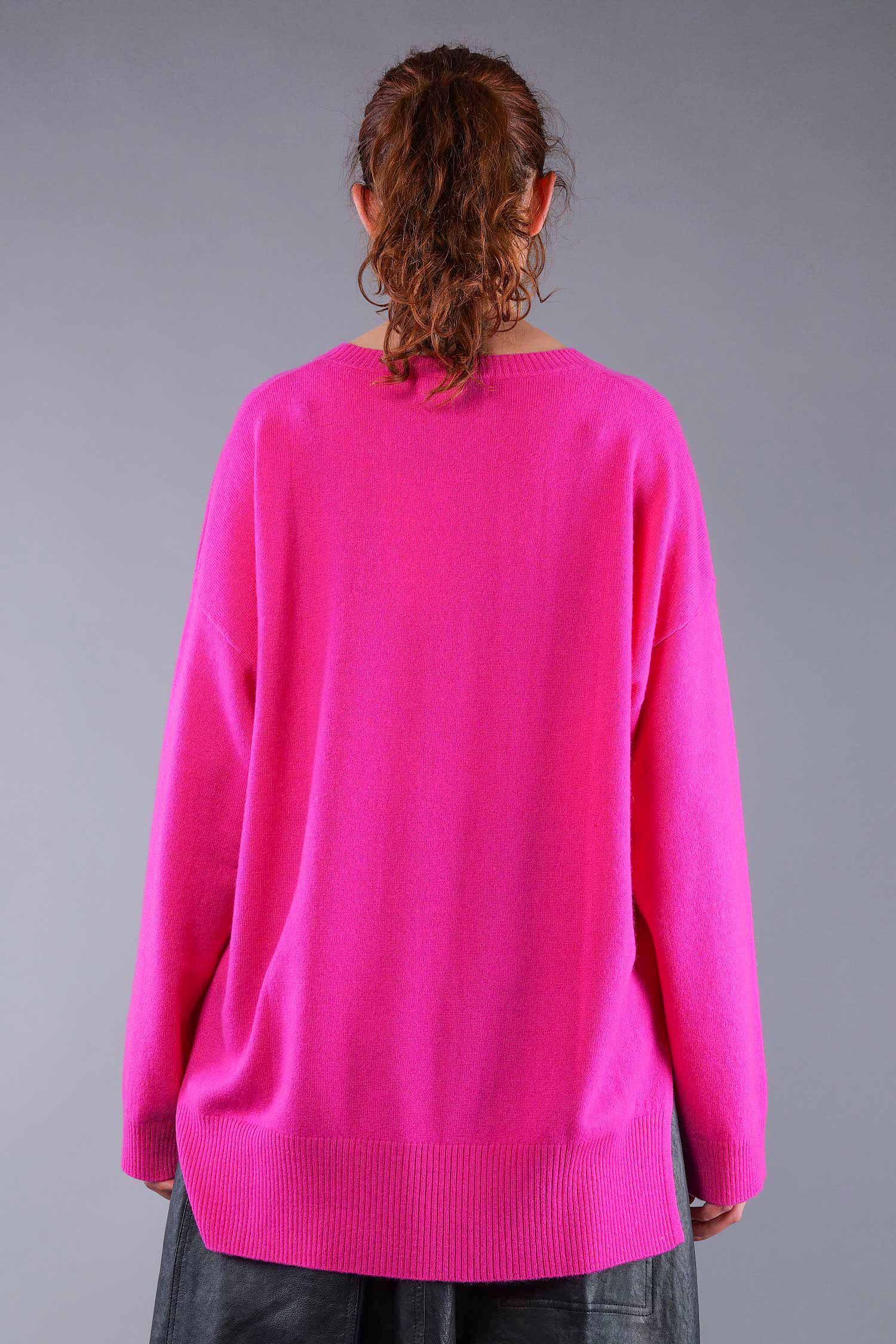Kaschmir Pullover - Coral - 24116A