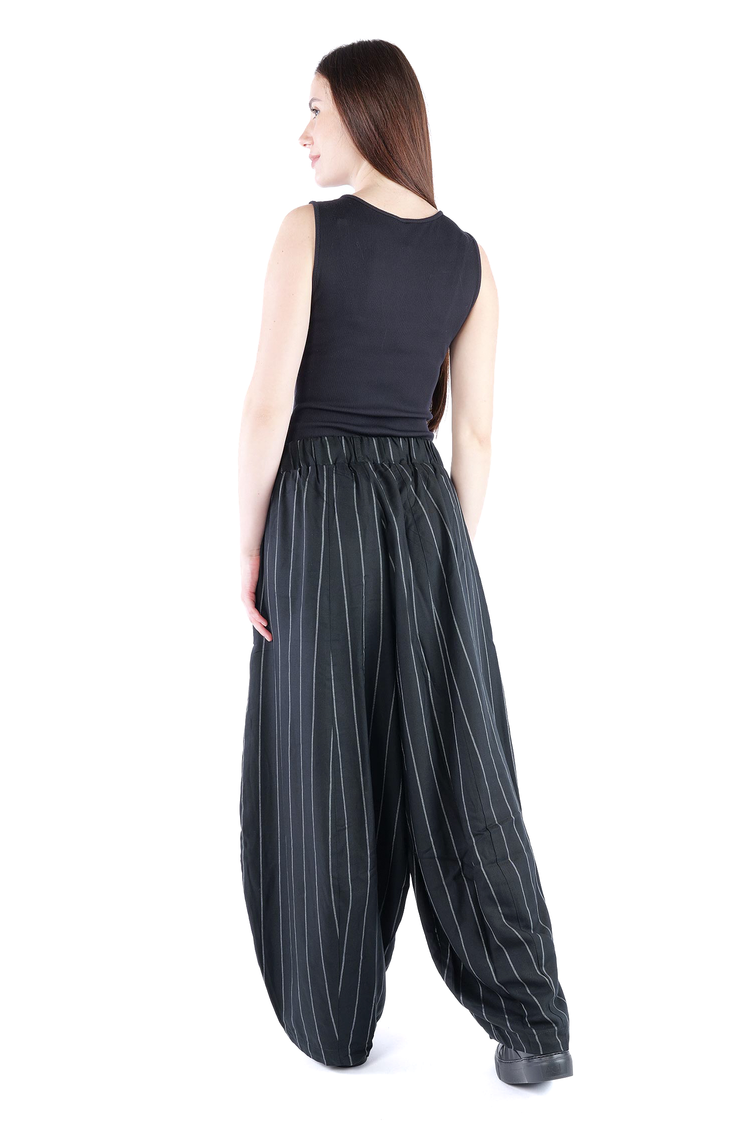 Gestreifte Hose - Black stripe - Kalmino