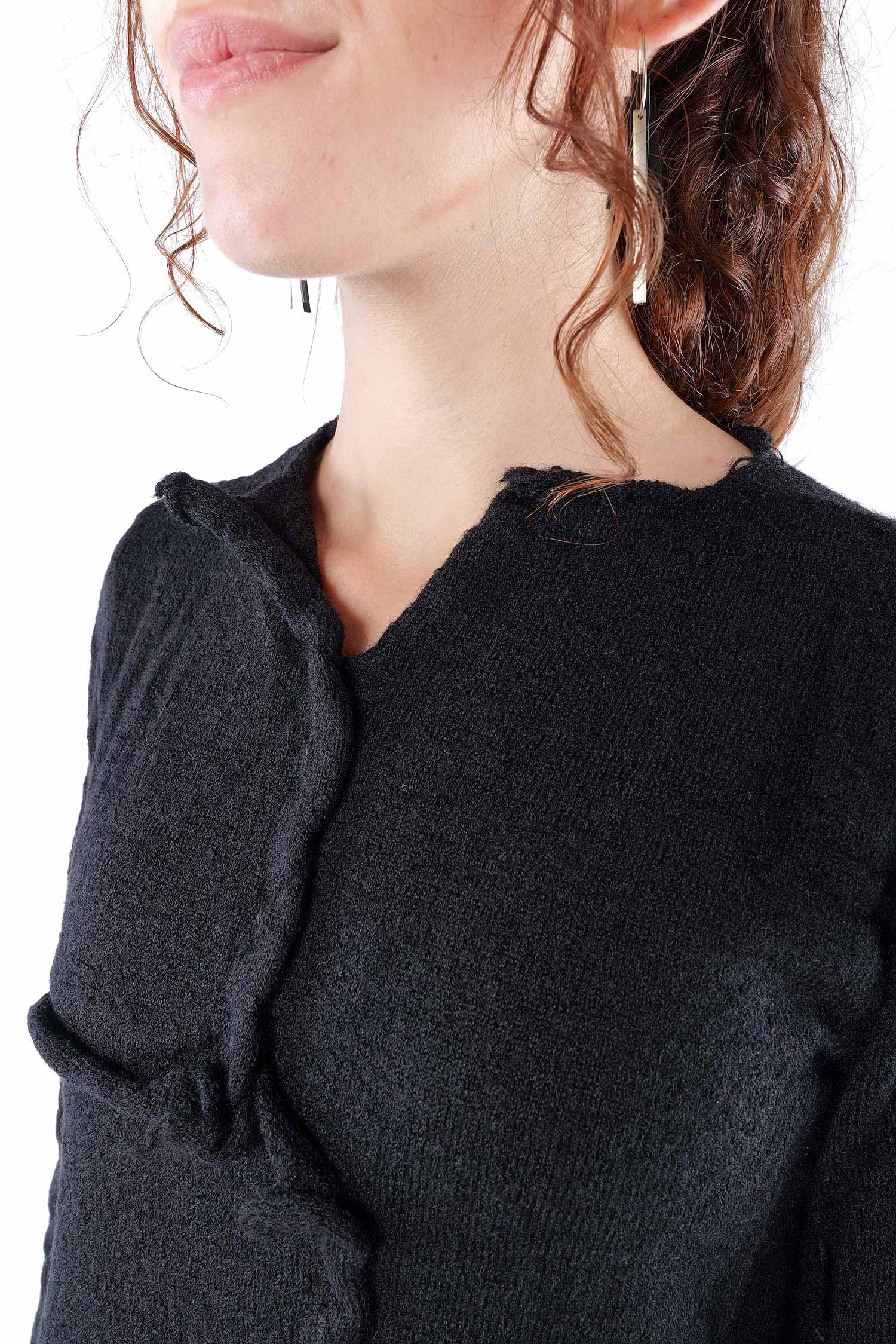 Wollpullover - Schwarz - 2263890703