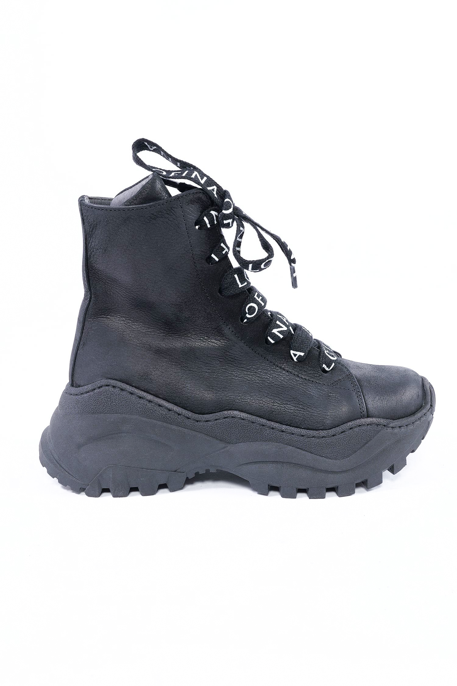 Leather boots - black - 6492