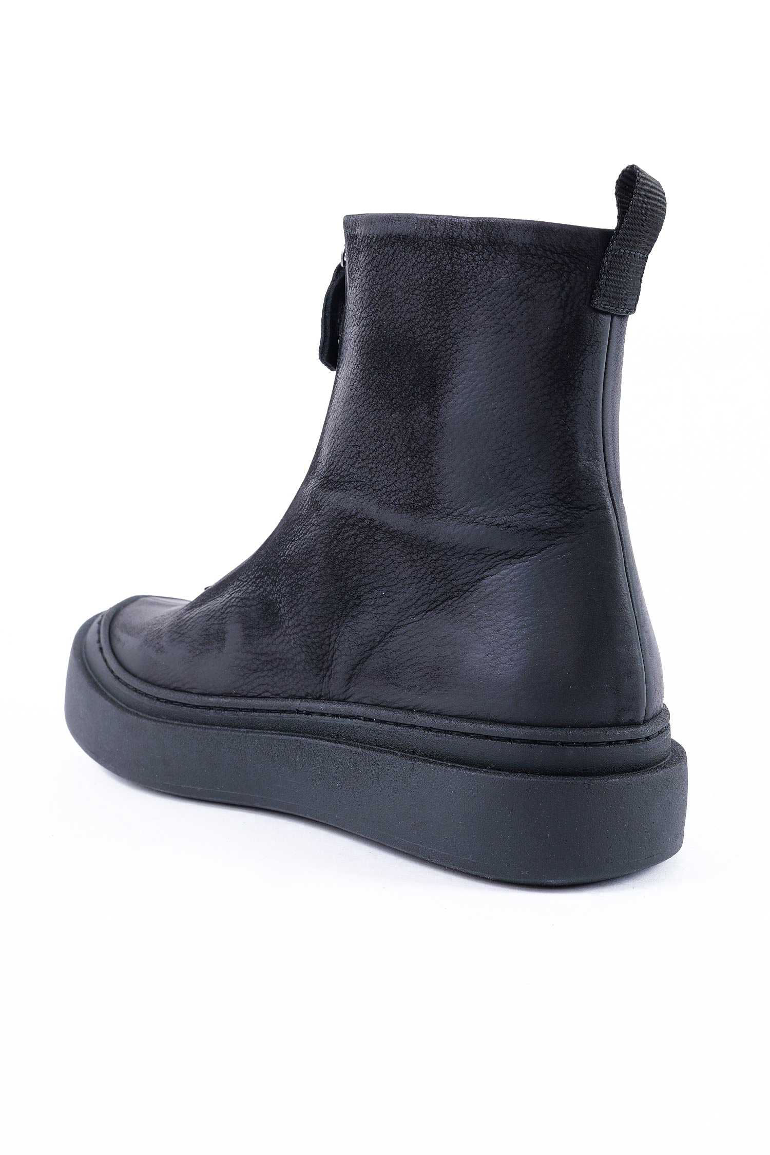Boots mit Reißverschluss - Schwarz - 8283