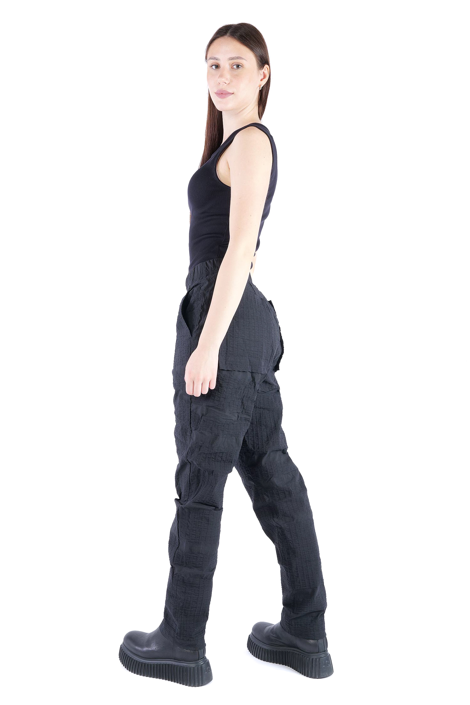 Legere Hose - Schwarz - 2262240113