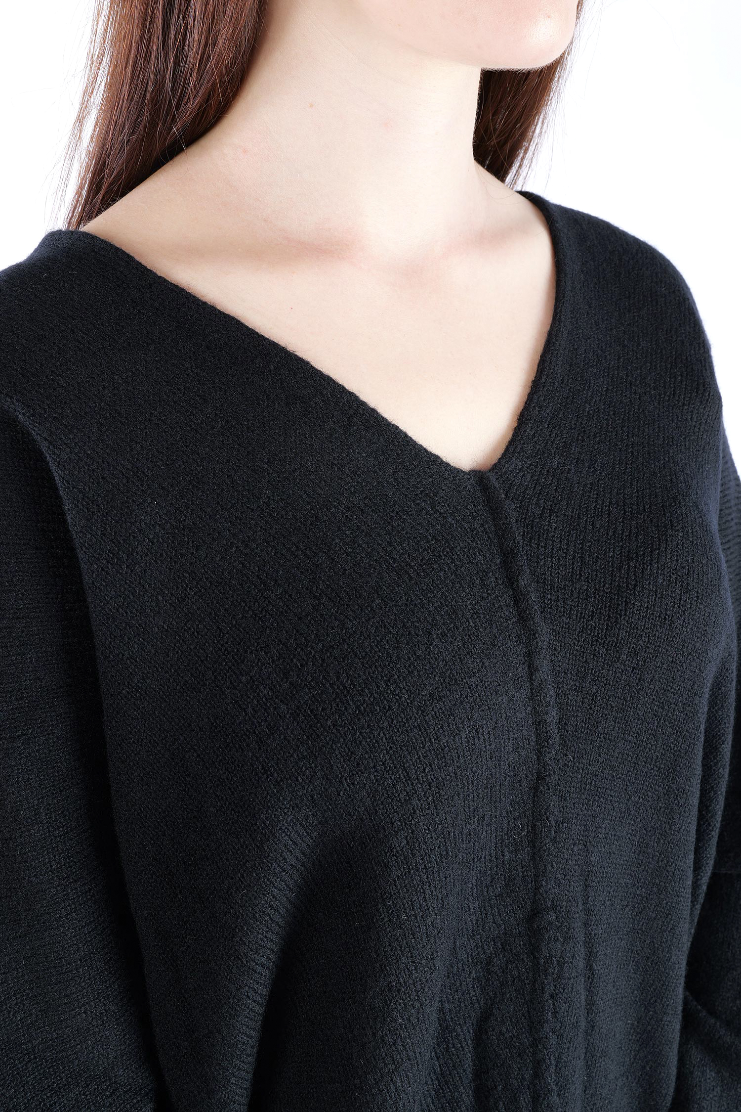 Feinstrick Pullover - Schwarz - Jojo
