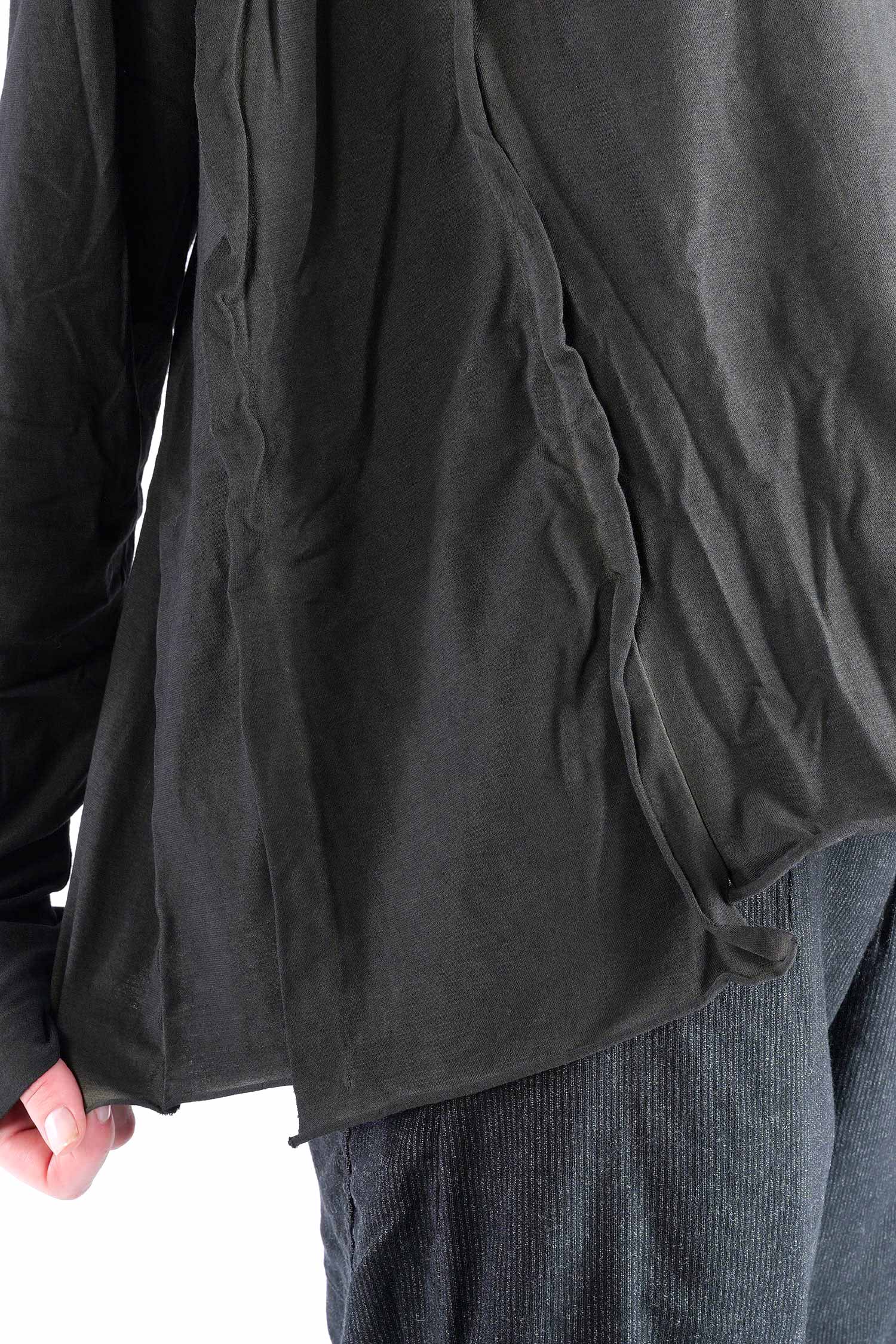 Oversize Jerseypullover - Black cloud - 2262560506