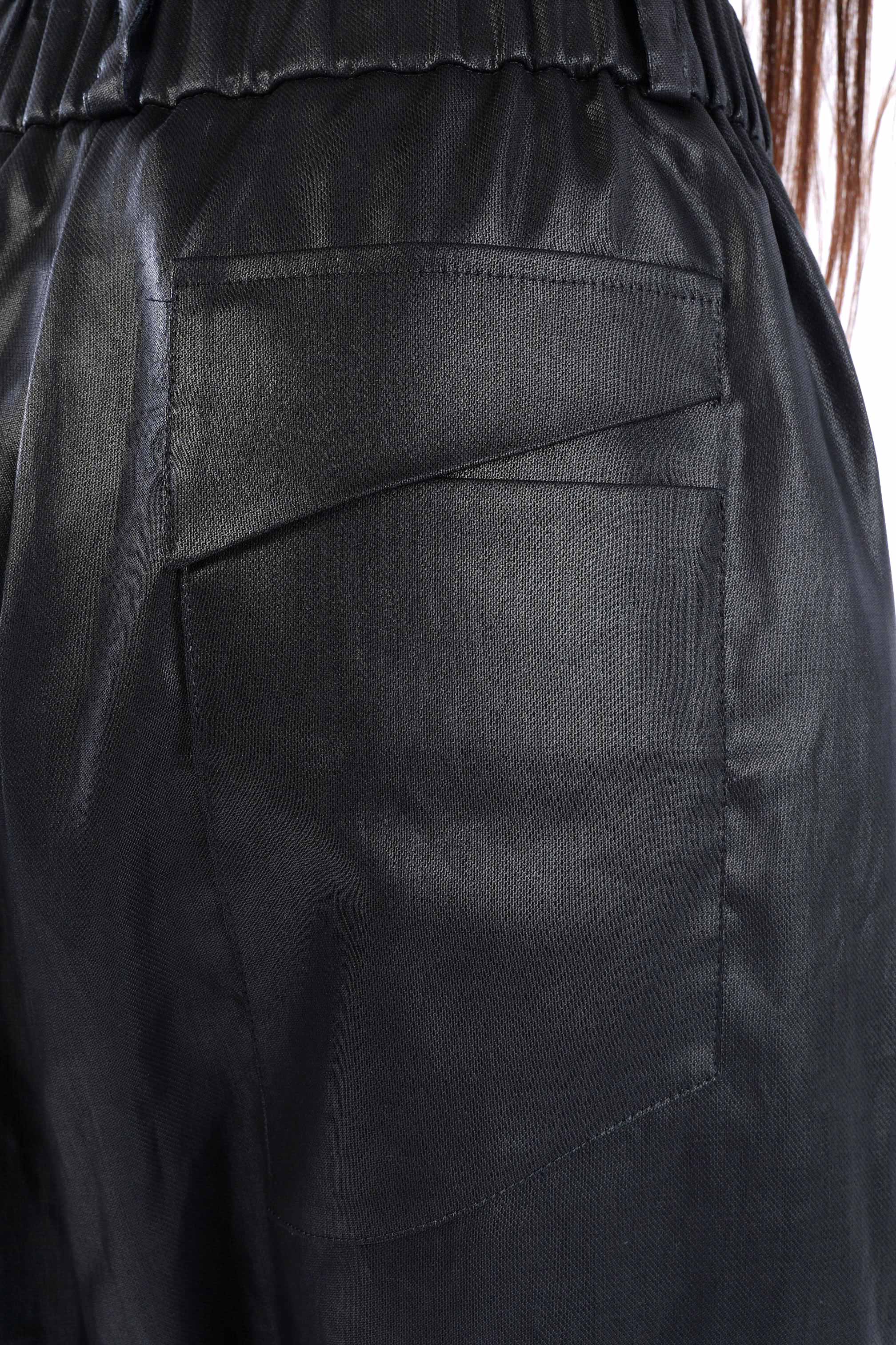 Coated pants - Black coated - Ollo