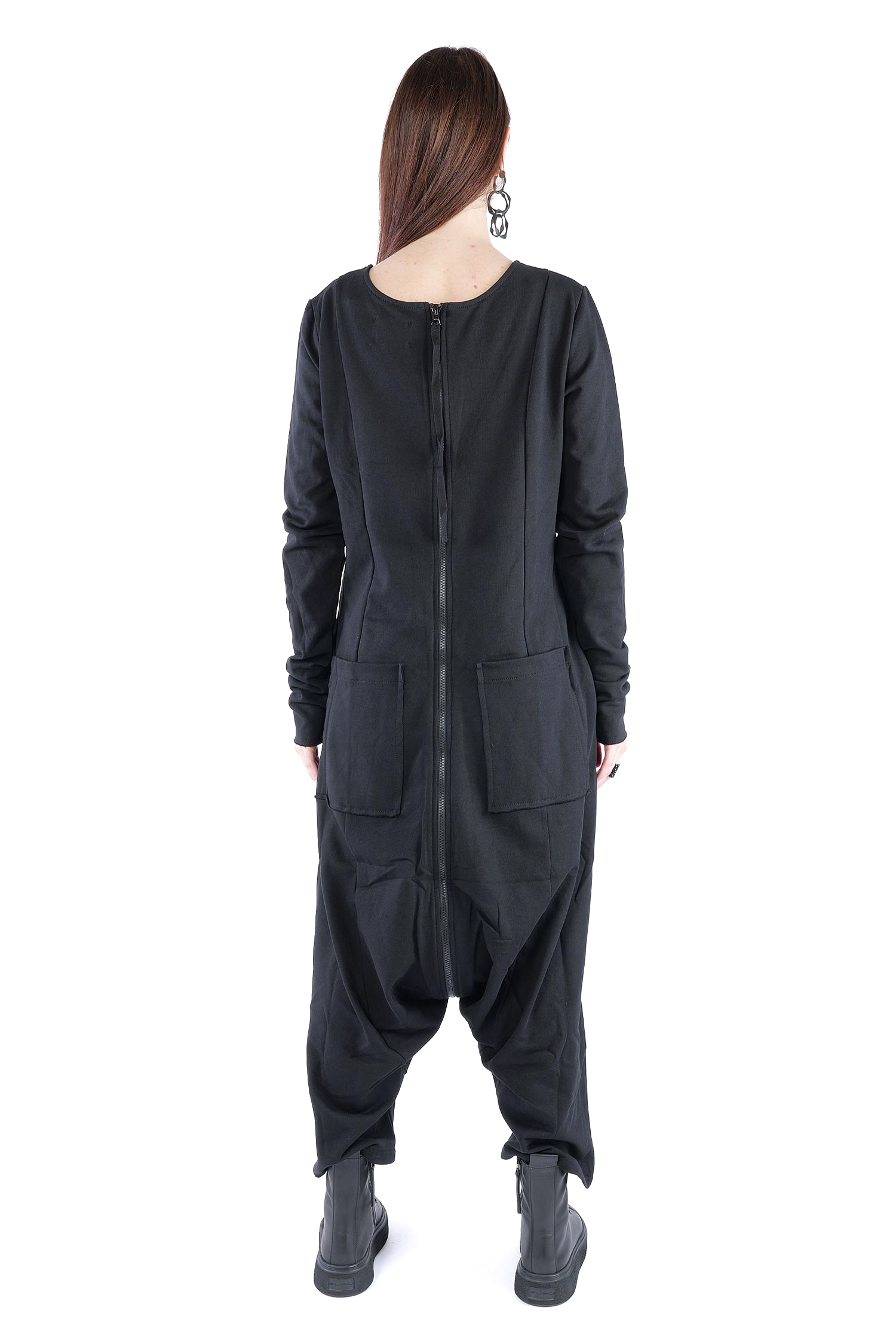 Sweatoverall - Schwarz - 10026