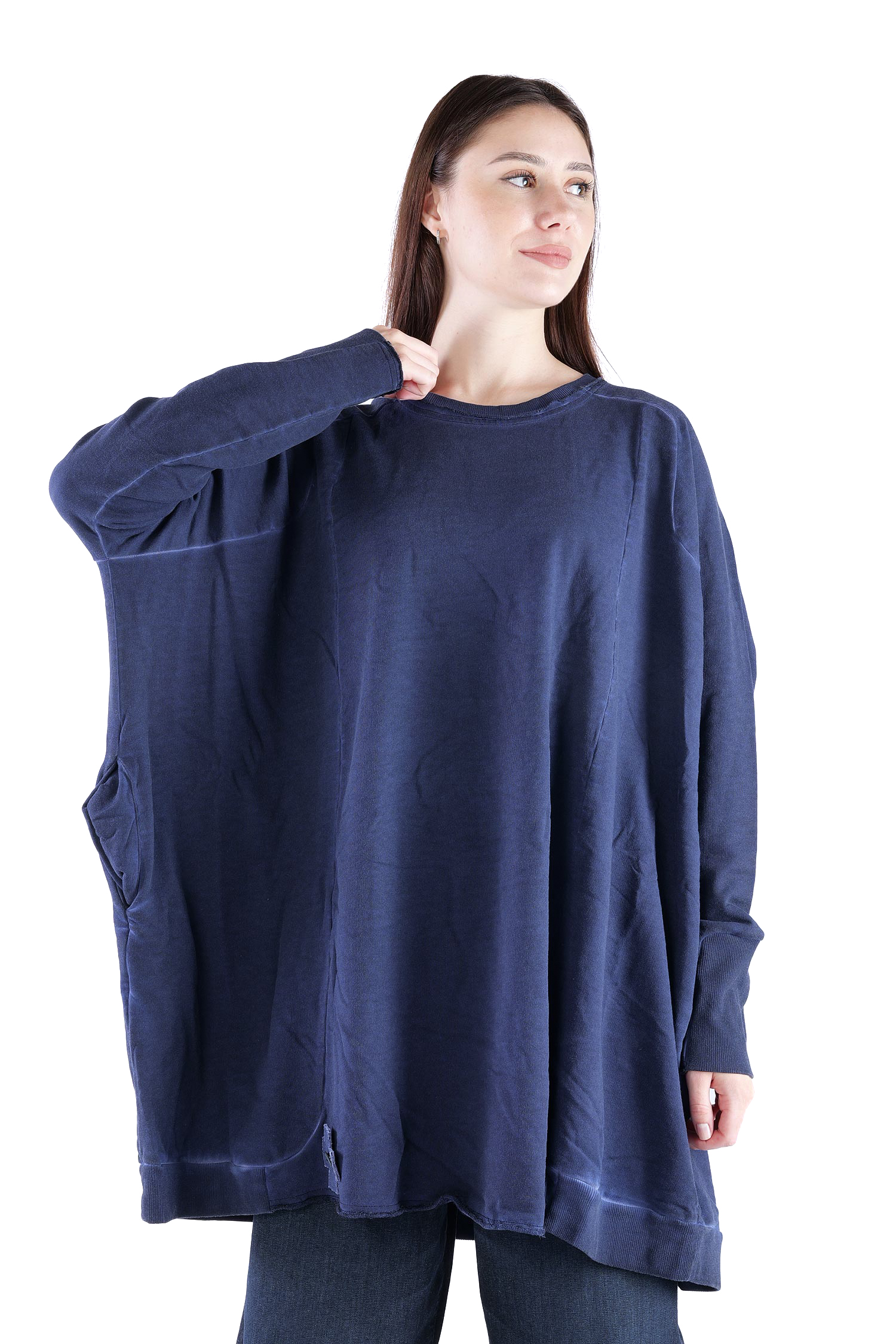 Oversize Sweatpullover - Ocean - 2139