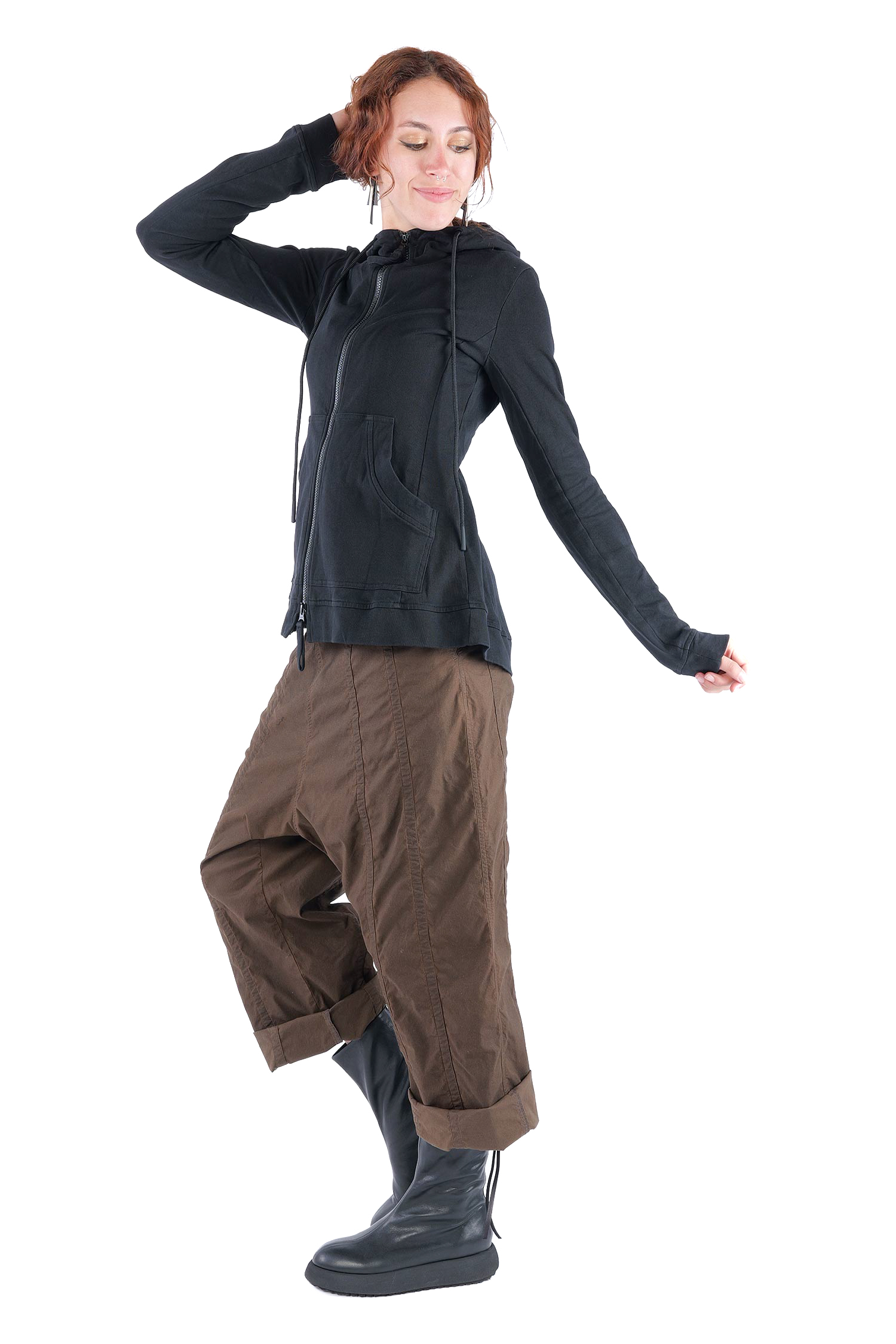 A-Linien Jacke - Schwarz - 2263291117