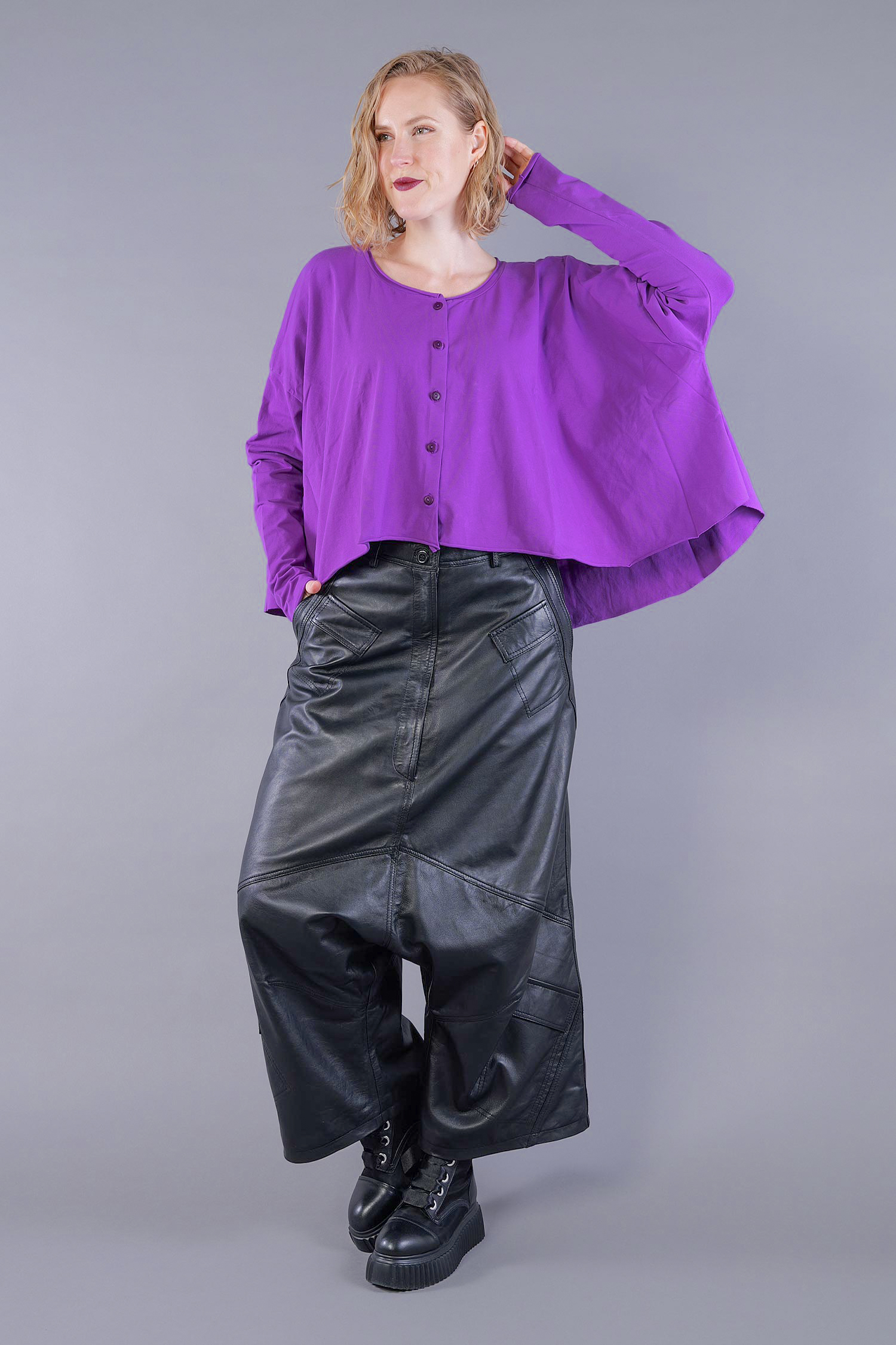Oversize jersey jacket - Bischof - Soulviel