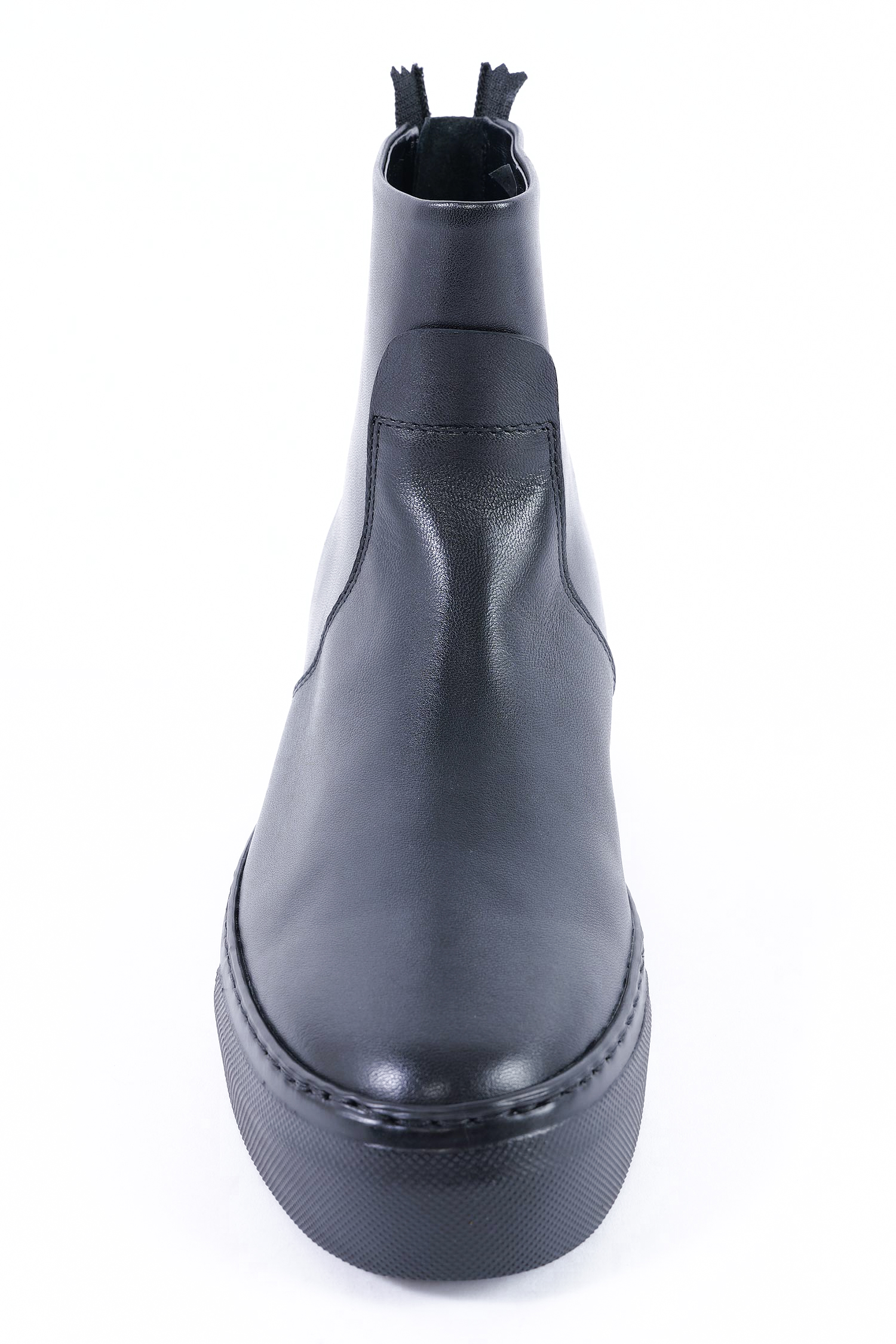 Leder Boots - Schwarz - Meghan Bootie