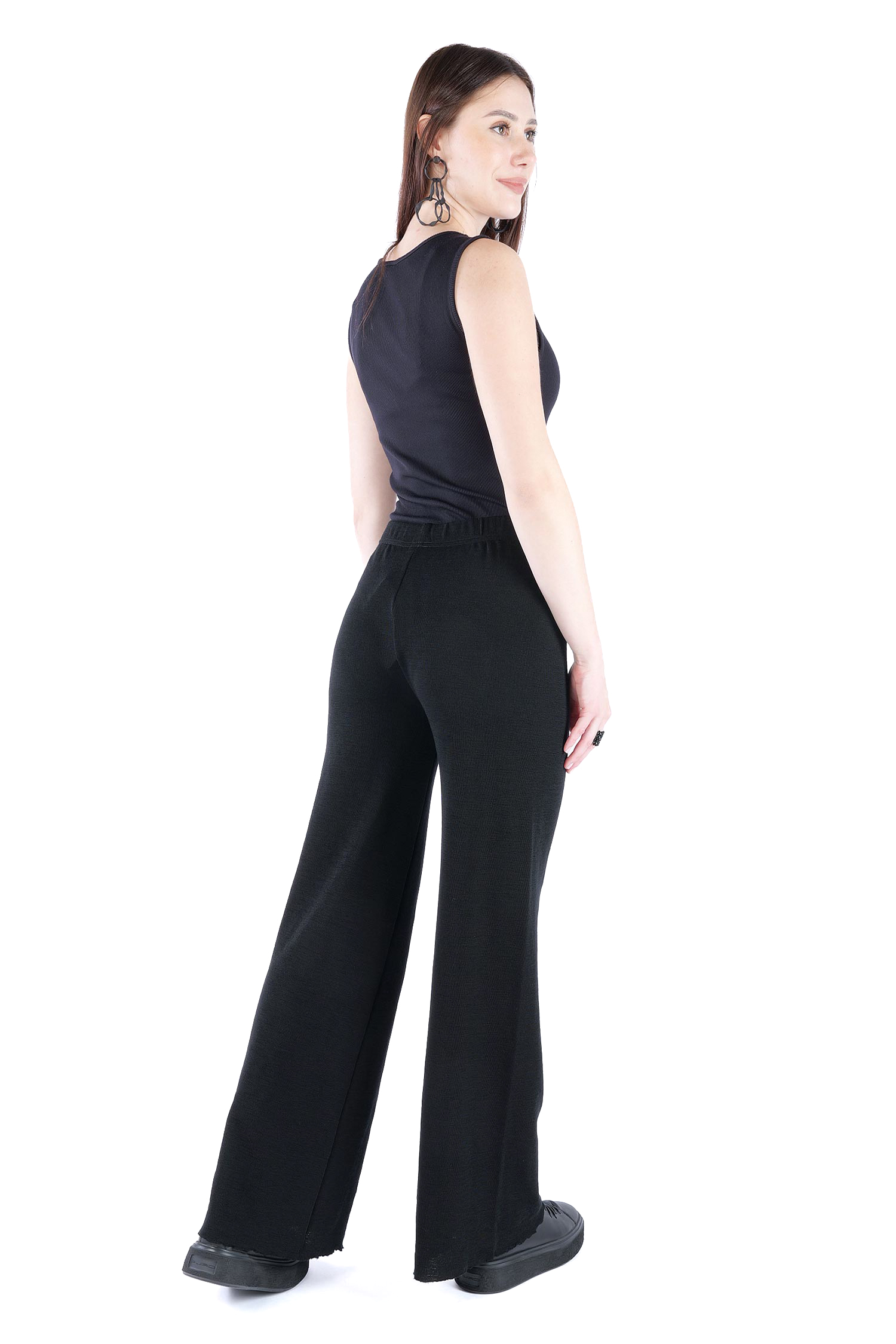 Merinohose - Schwarz - 3010