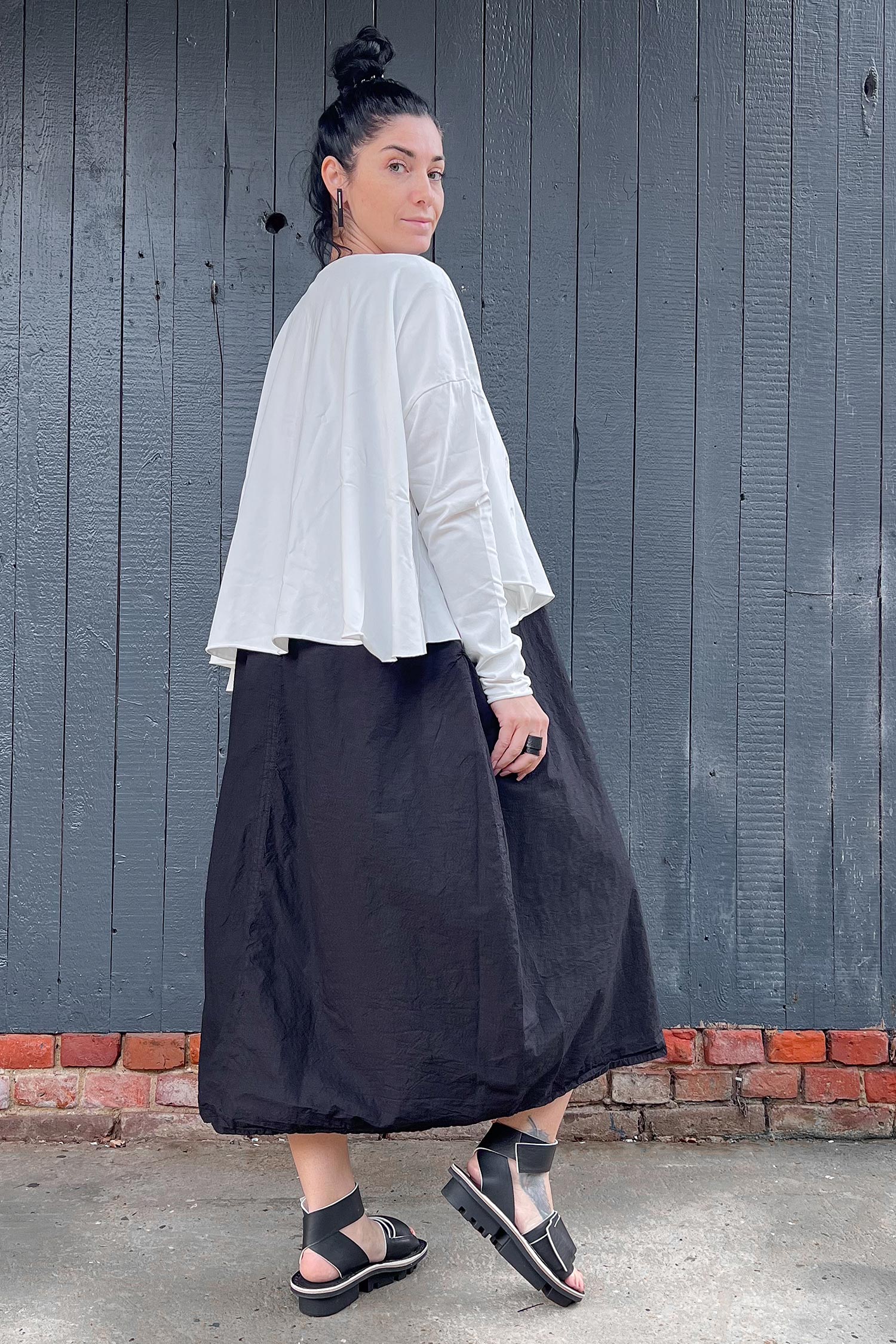 Oversize Jacke - Schnee - Soulviel