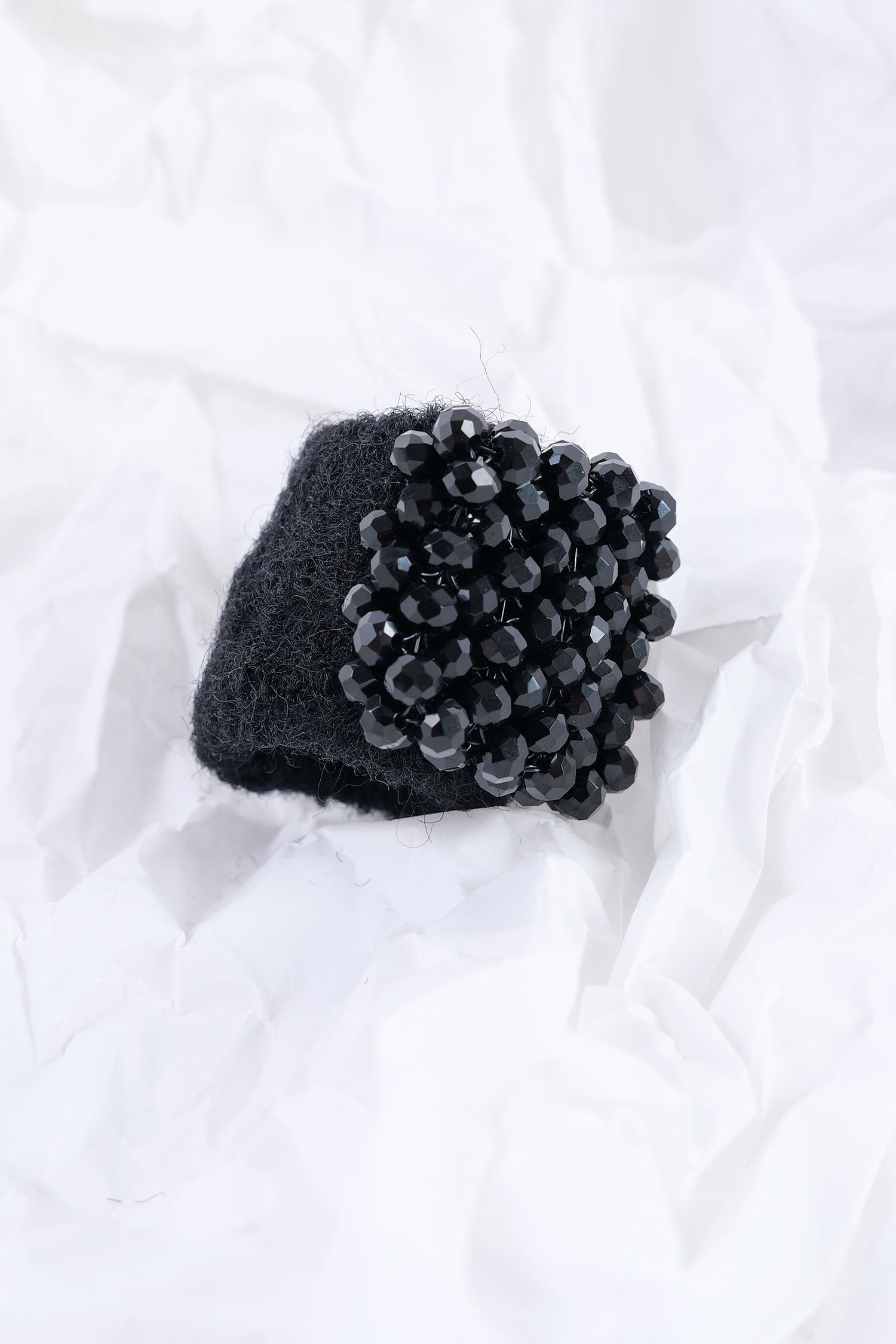 Square ring - black - 1807