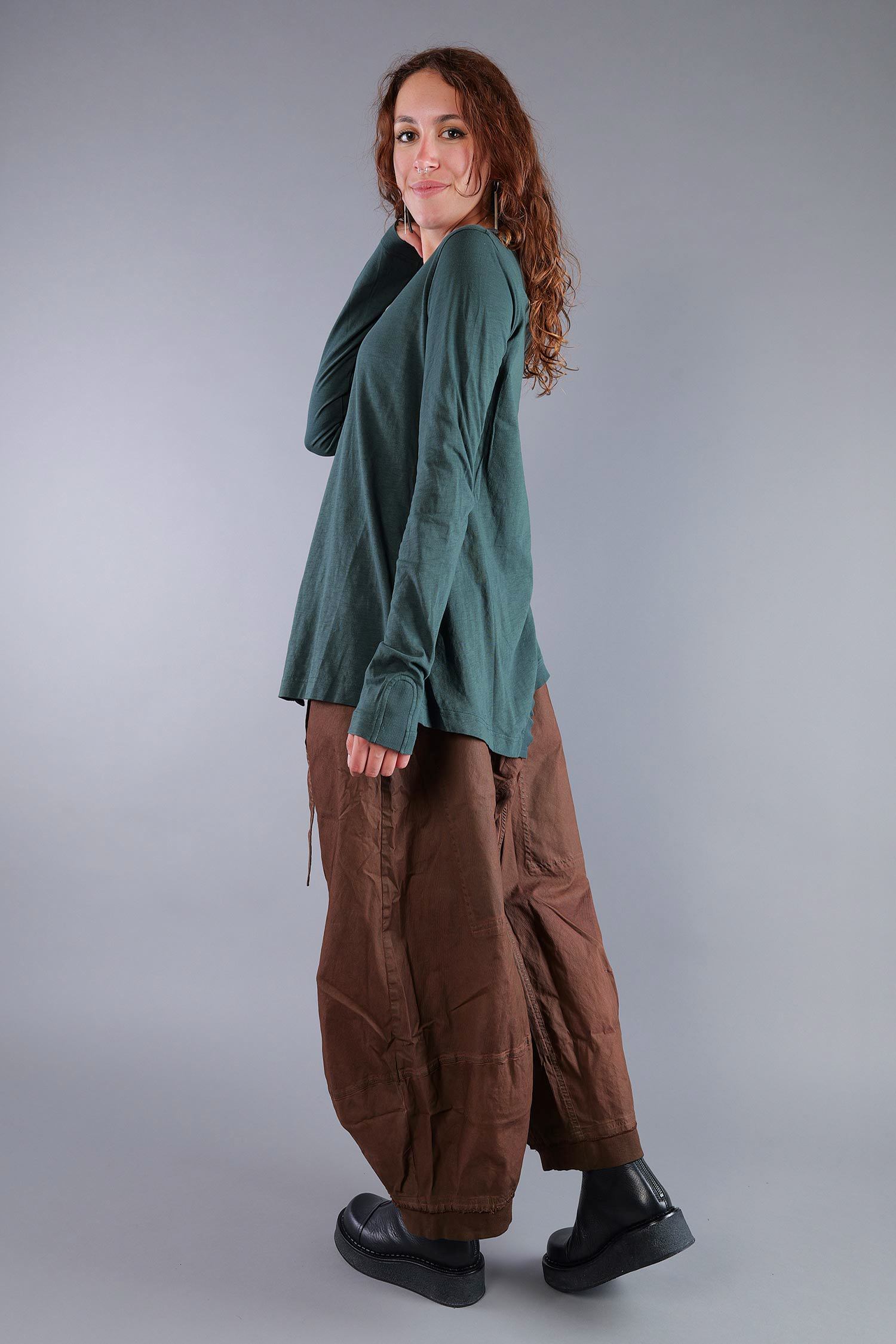 A-Linien Pullover - Forest - 2263640512