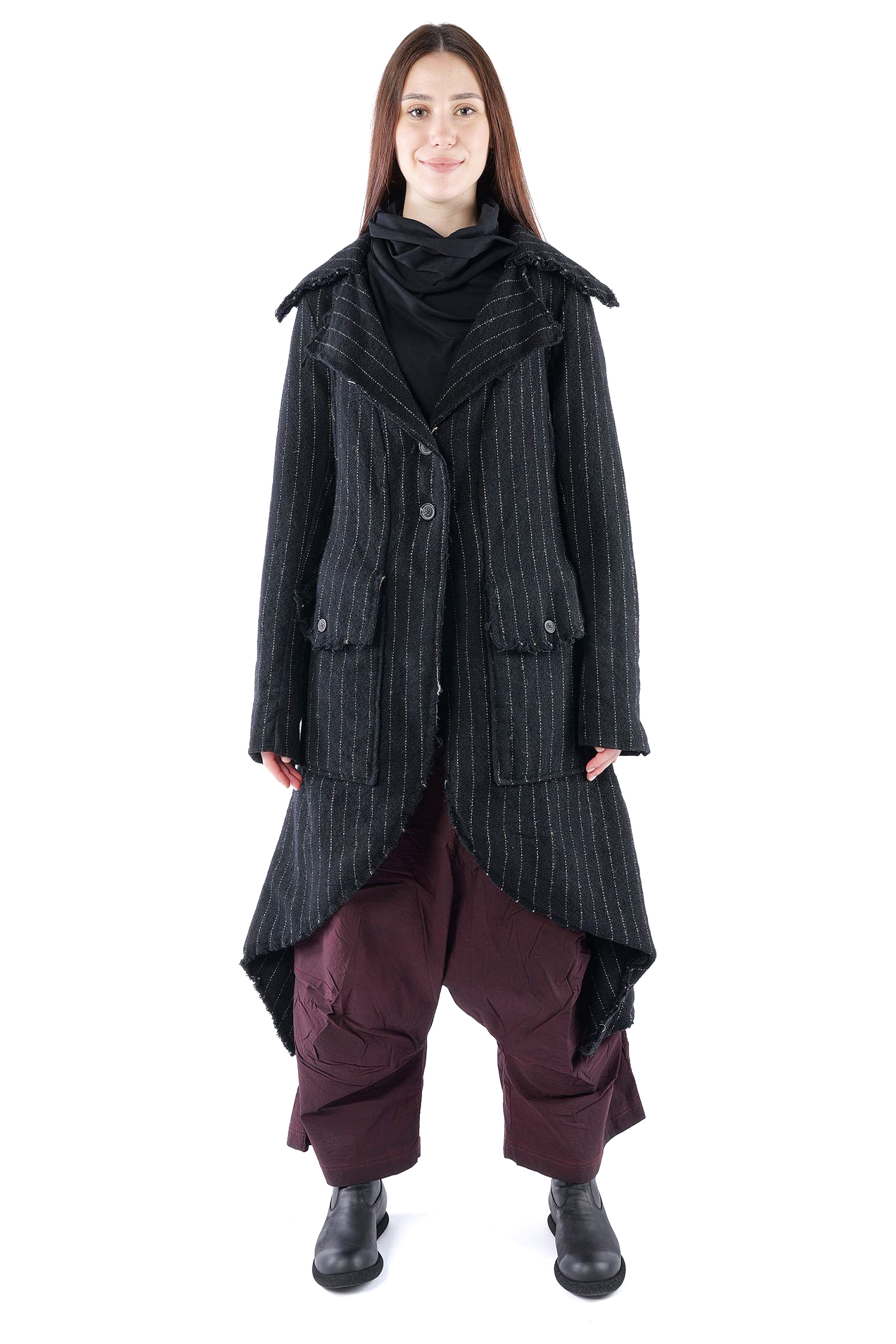 Woll-Gehrock - Black stripe - 2261151204