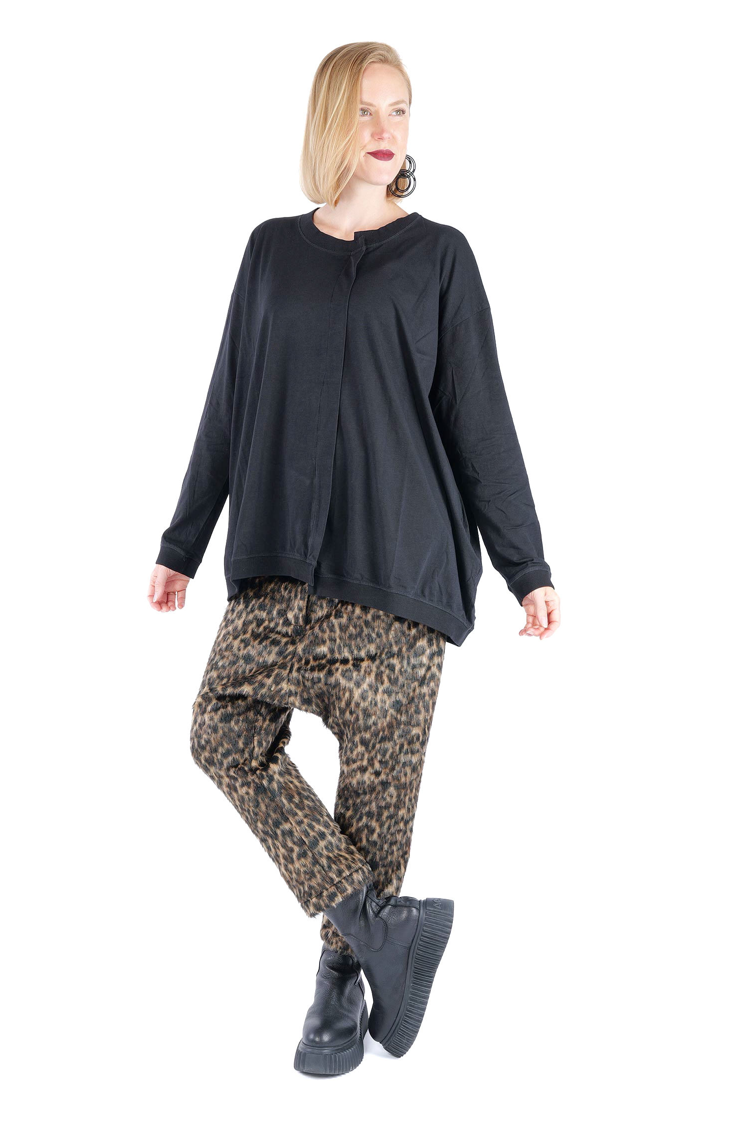 Jersey pullover - Black - 2263260506
