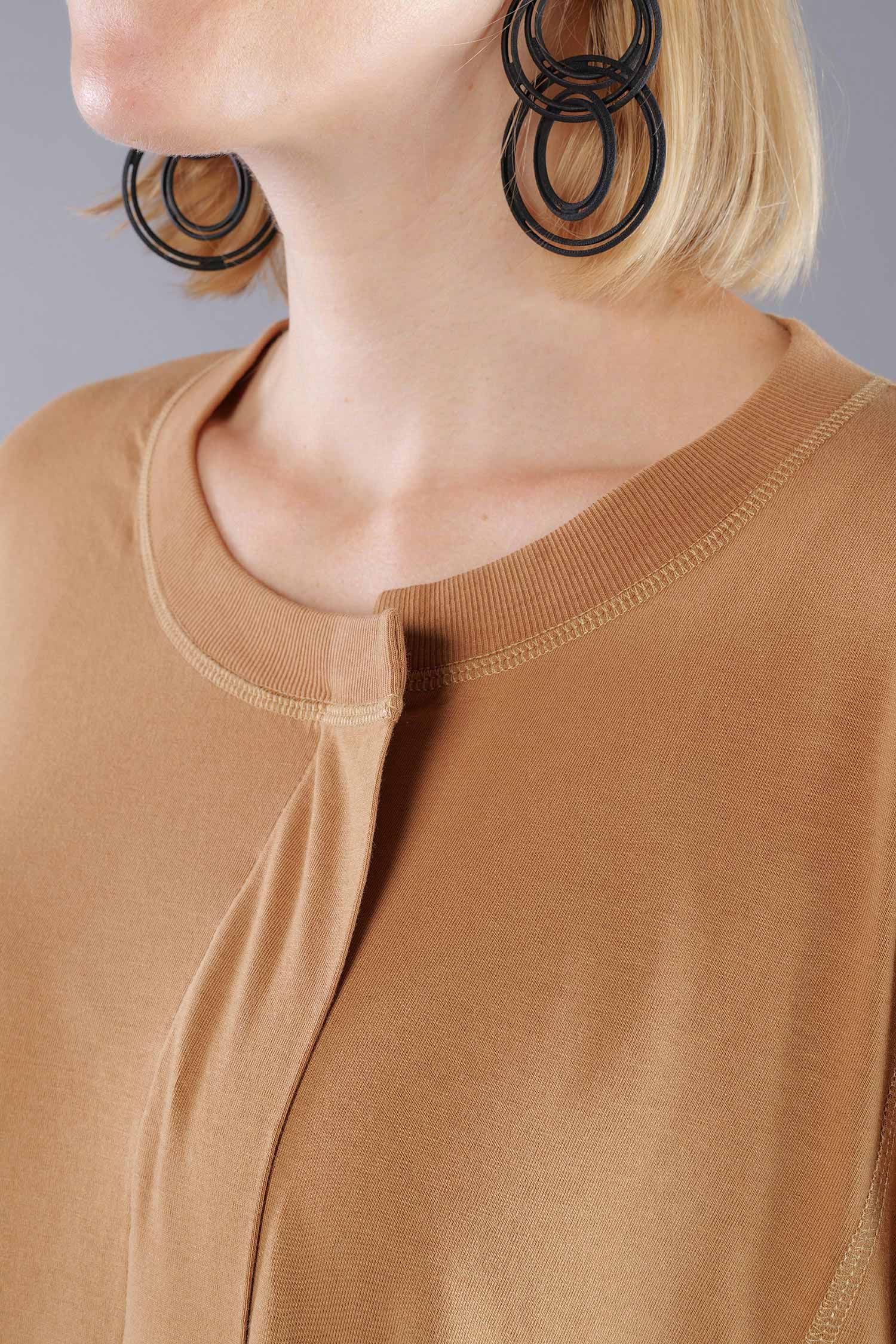 Jersey dress - Bronze - 2263260907