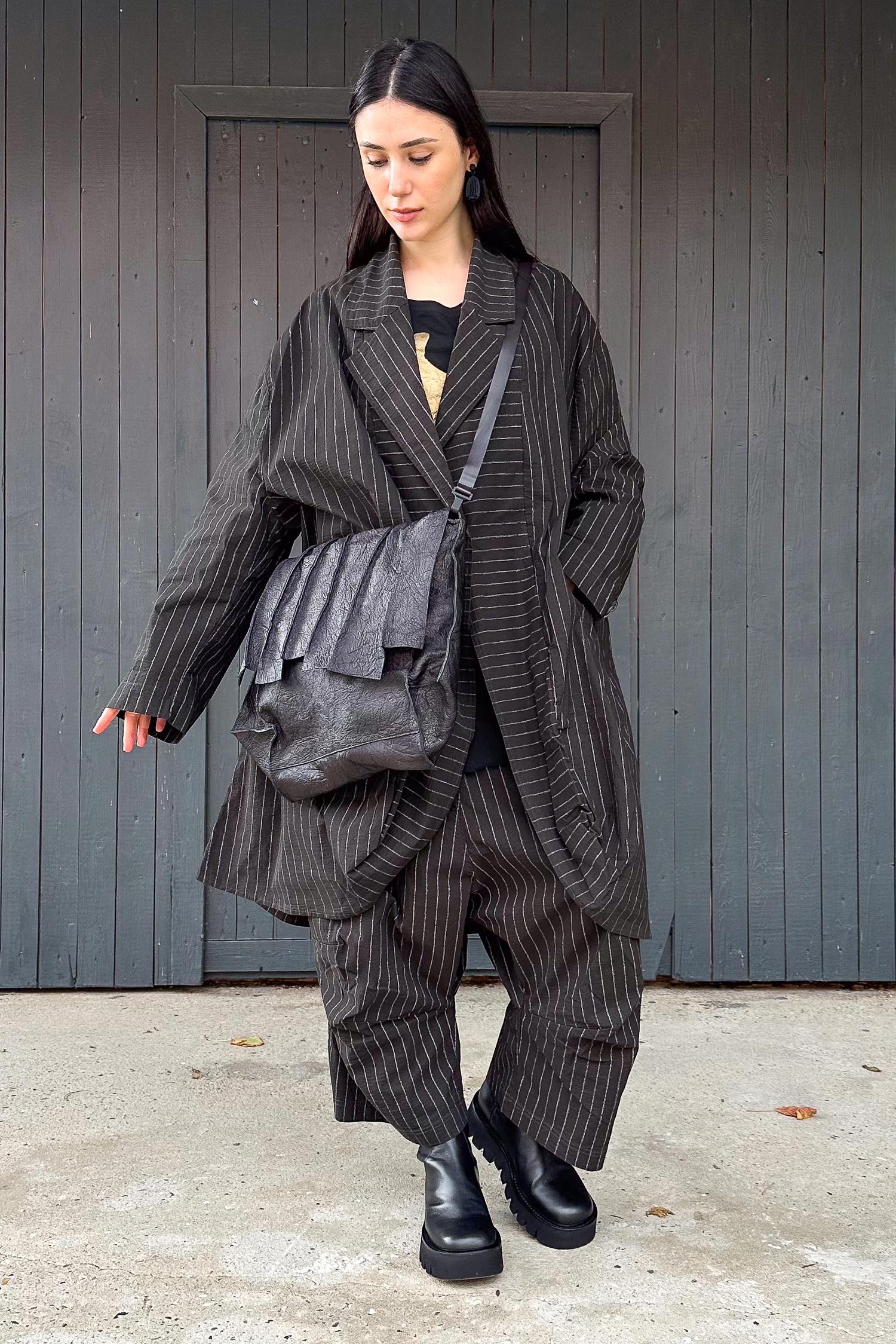 Leather bag - black - M. Eugene
