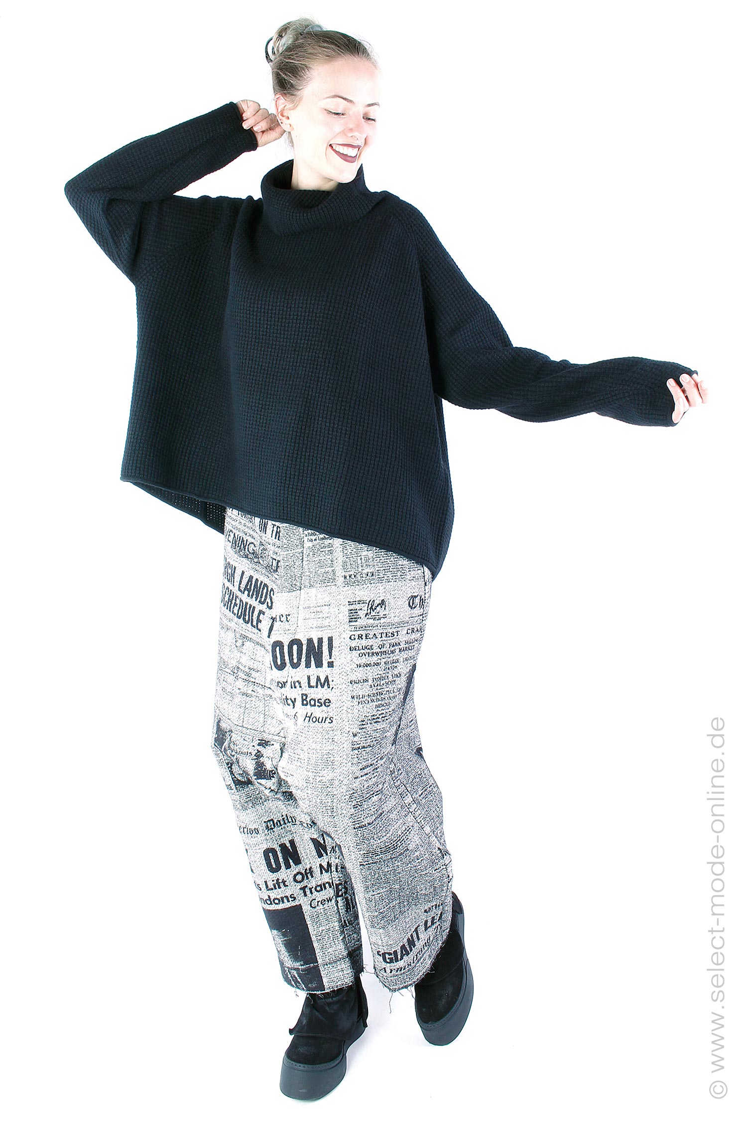 Rundholz Black Label Knit pullover - Black - 2243450713 I select 