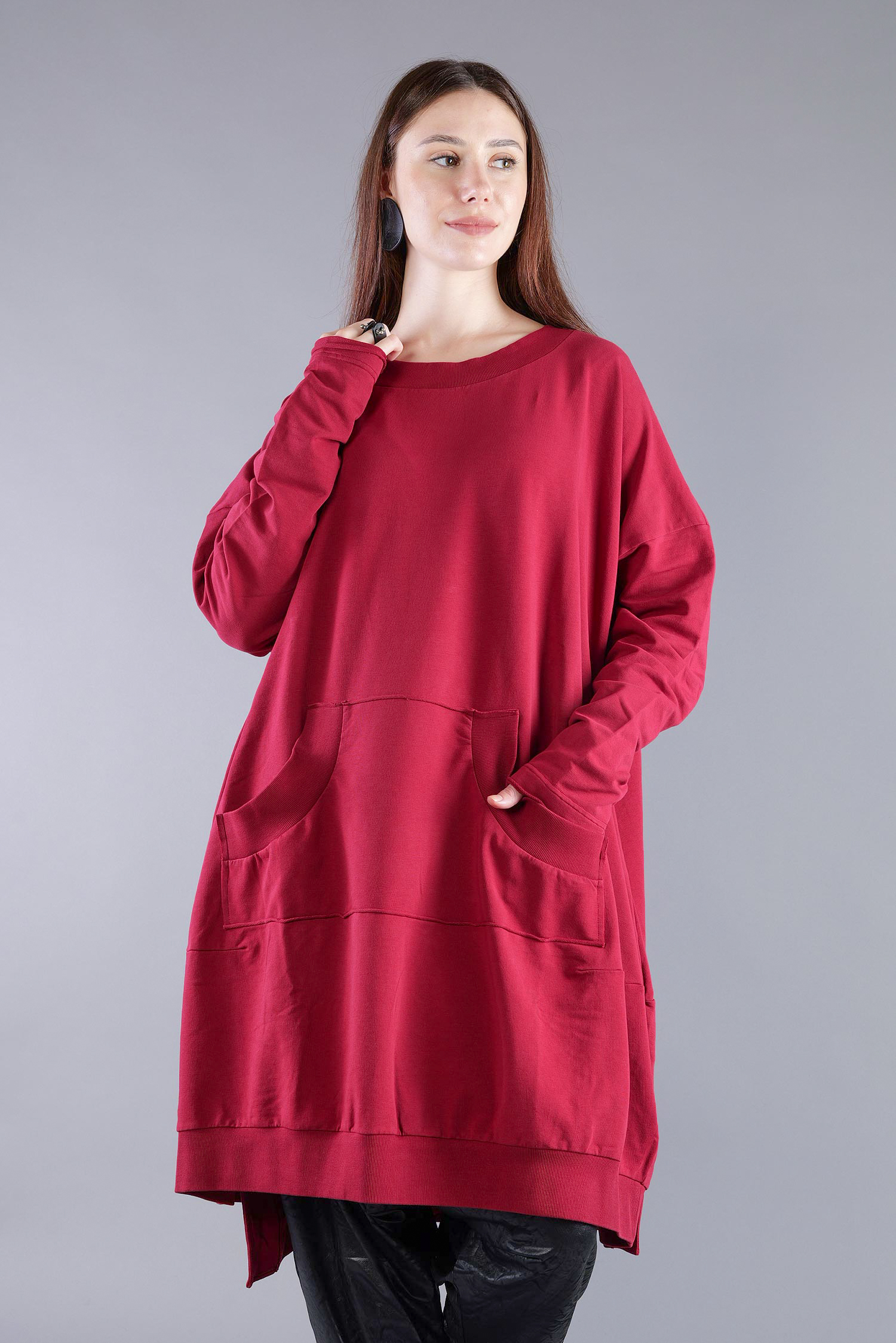 Sweattunika - Lava - 2263250907