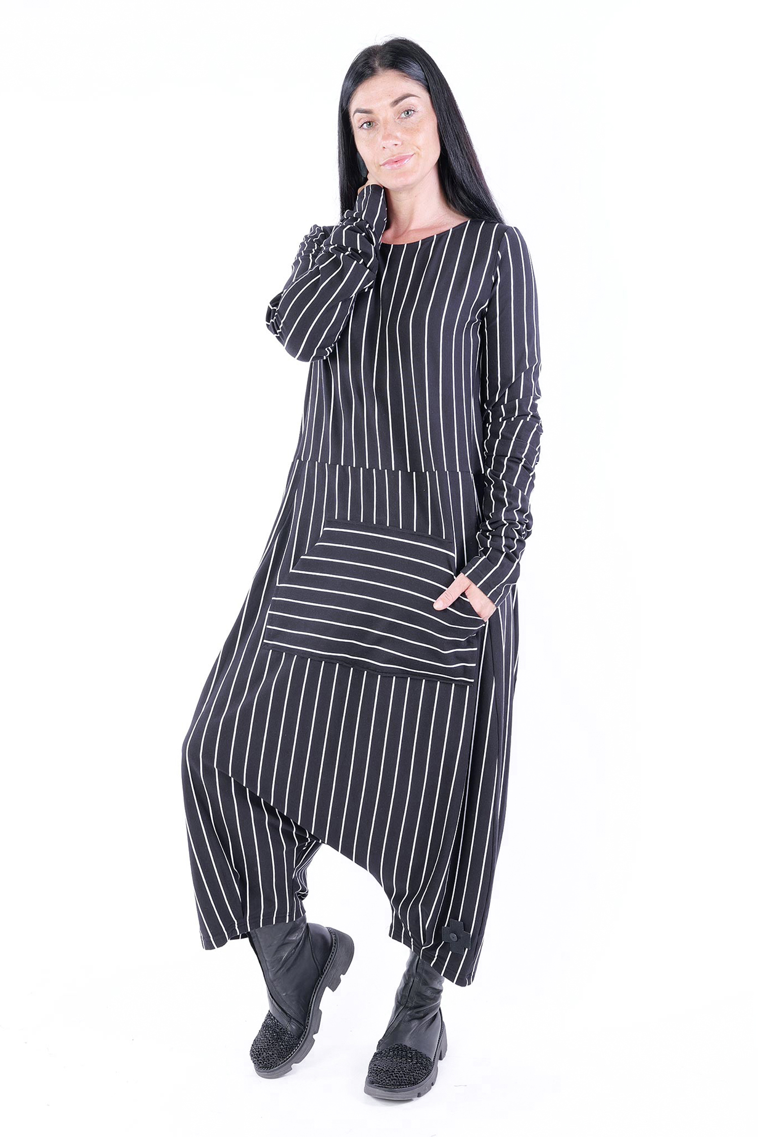 Jersey Overall - Pinstripe - 1094