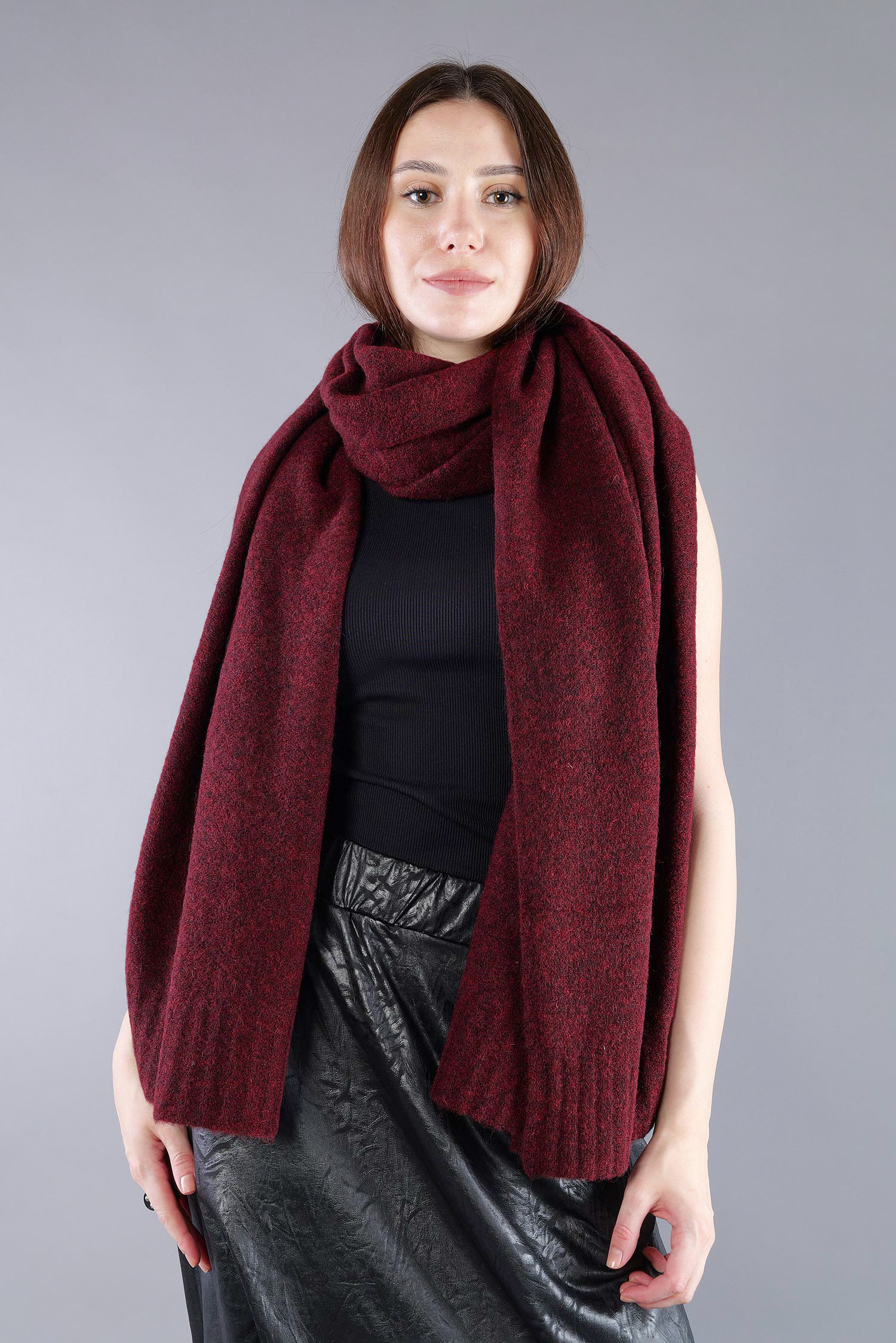Strickschal - Lava melange - 2263317705