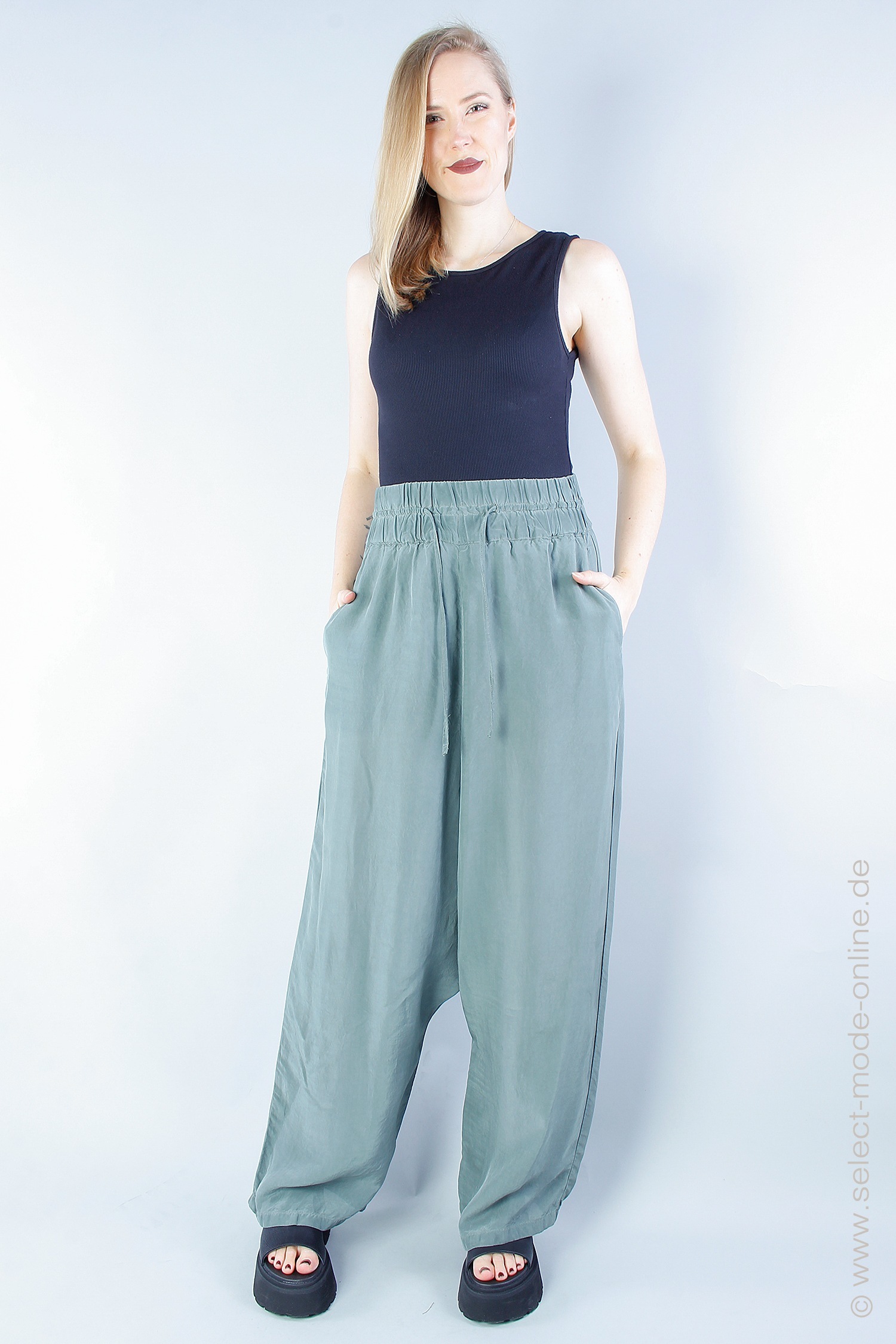 Wide Pants - alge - 1231050103