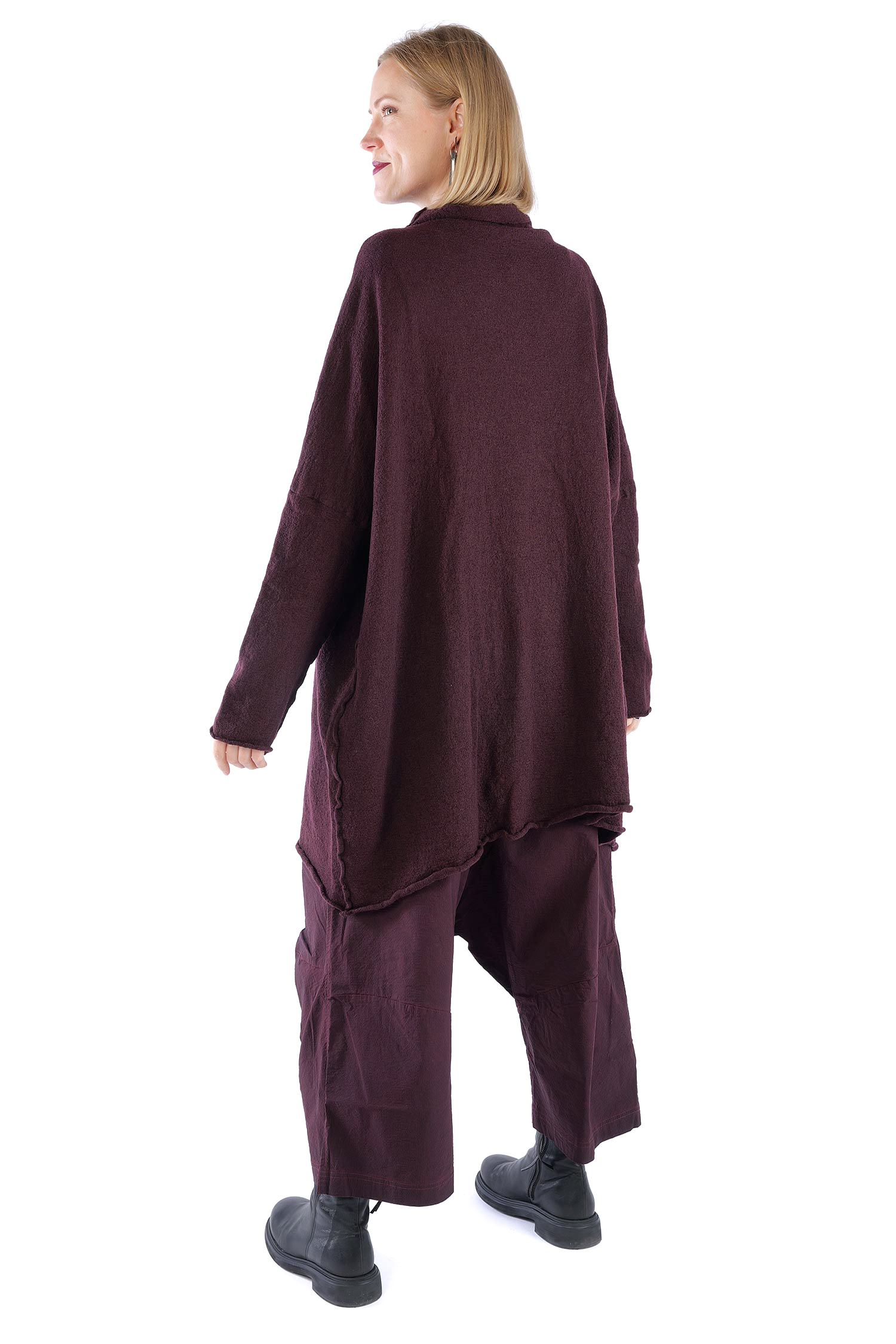 Wolltunika - Purple - 2261687014