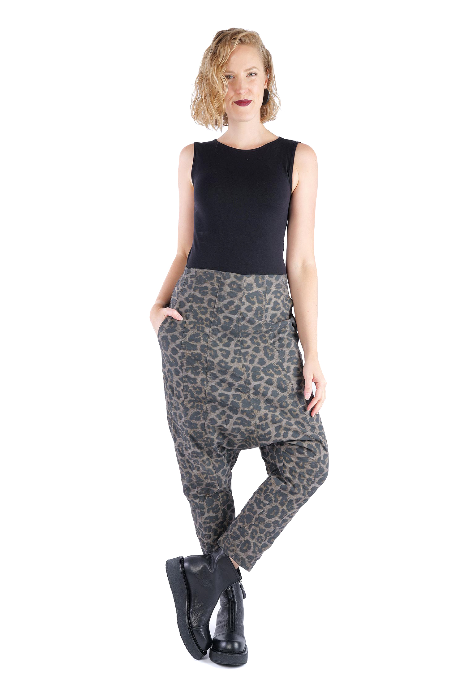 Superstretch Hose - Leo black cloud - 2261390104
