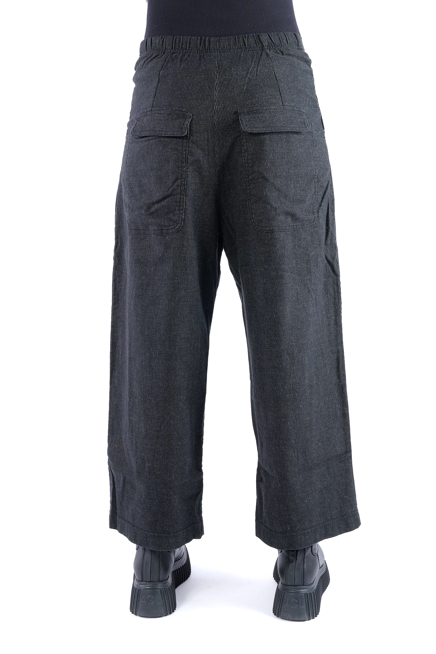 Nadelstreifen Culotte - Black stripe - 2263410104