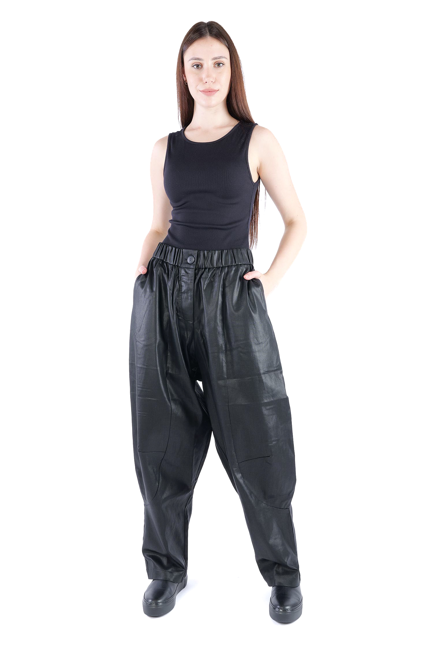 Beschichtete Hose - Black coated - Rundo
