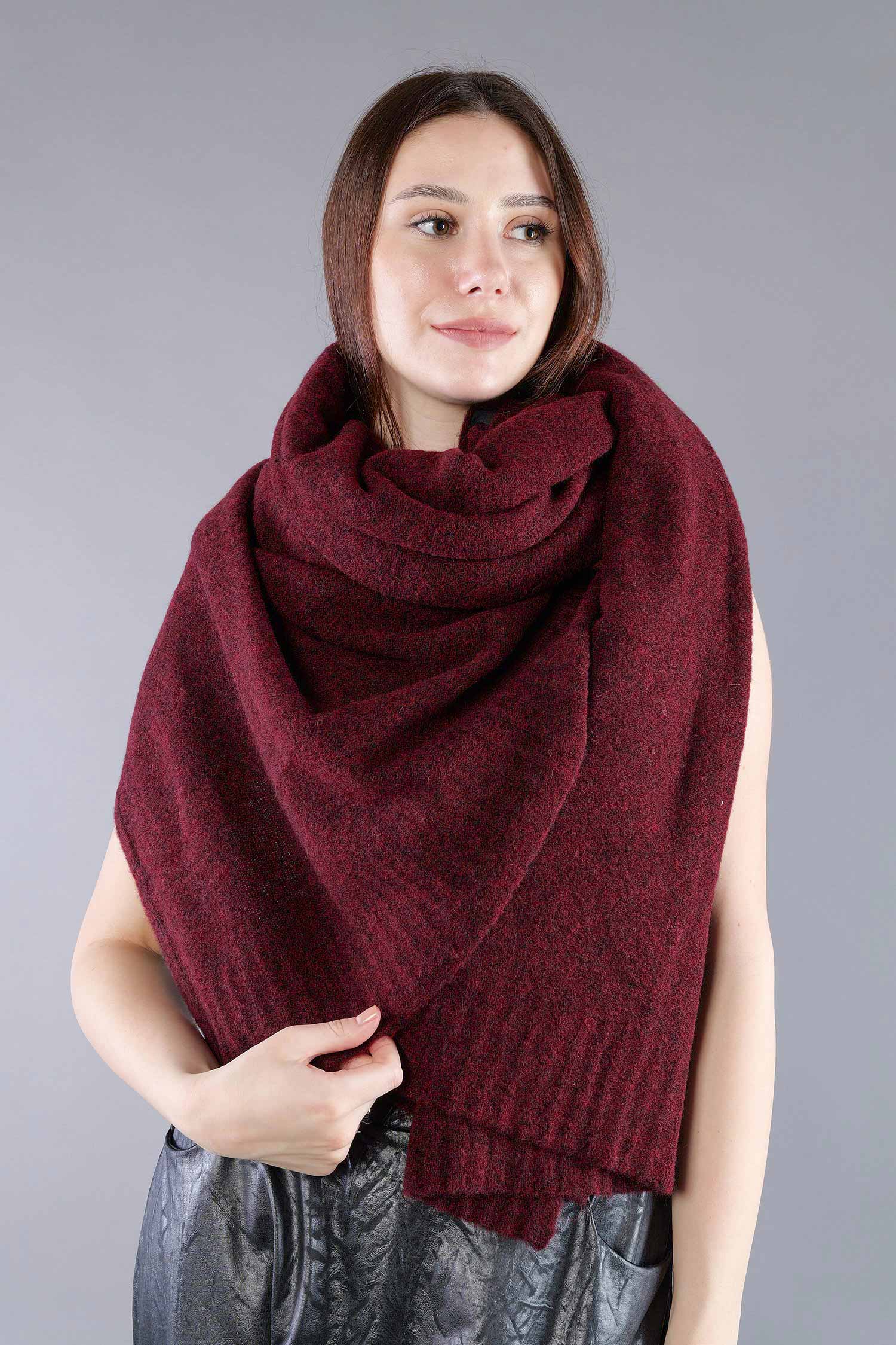 Strickschal - Lava melange - 2263317705