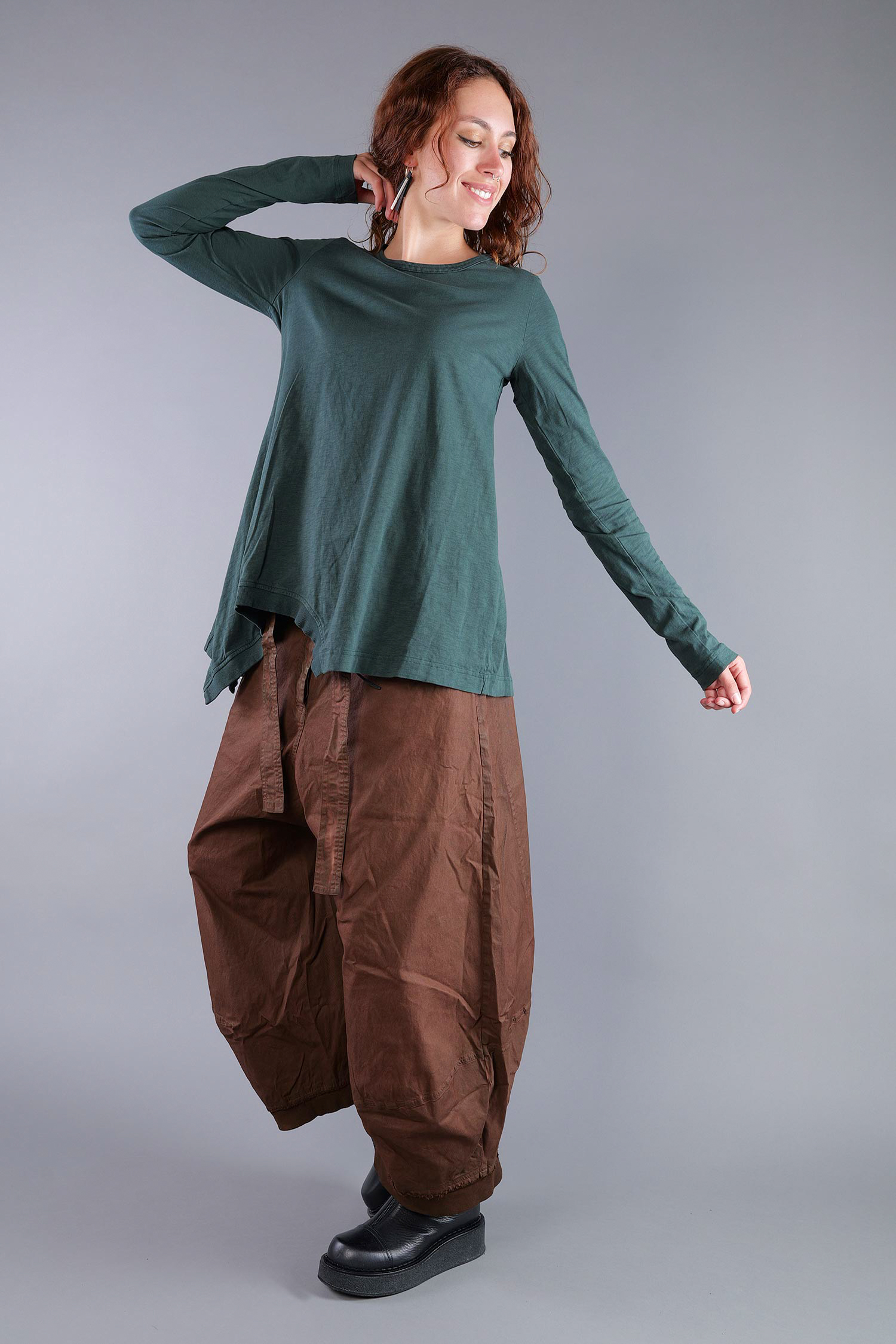A-Linien Pullover - Forest - 2263640512