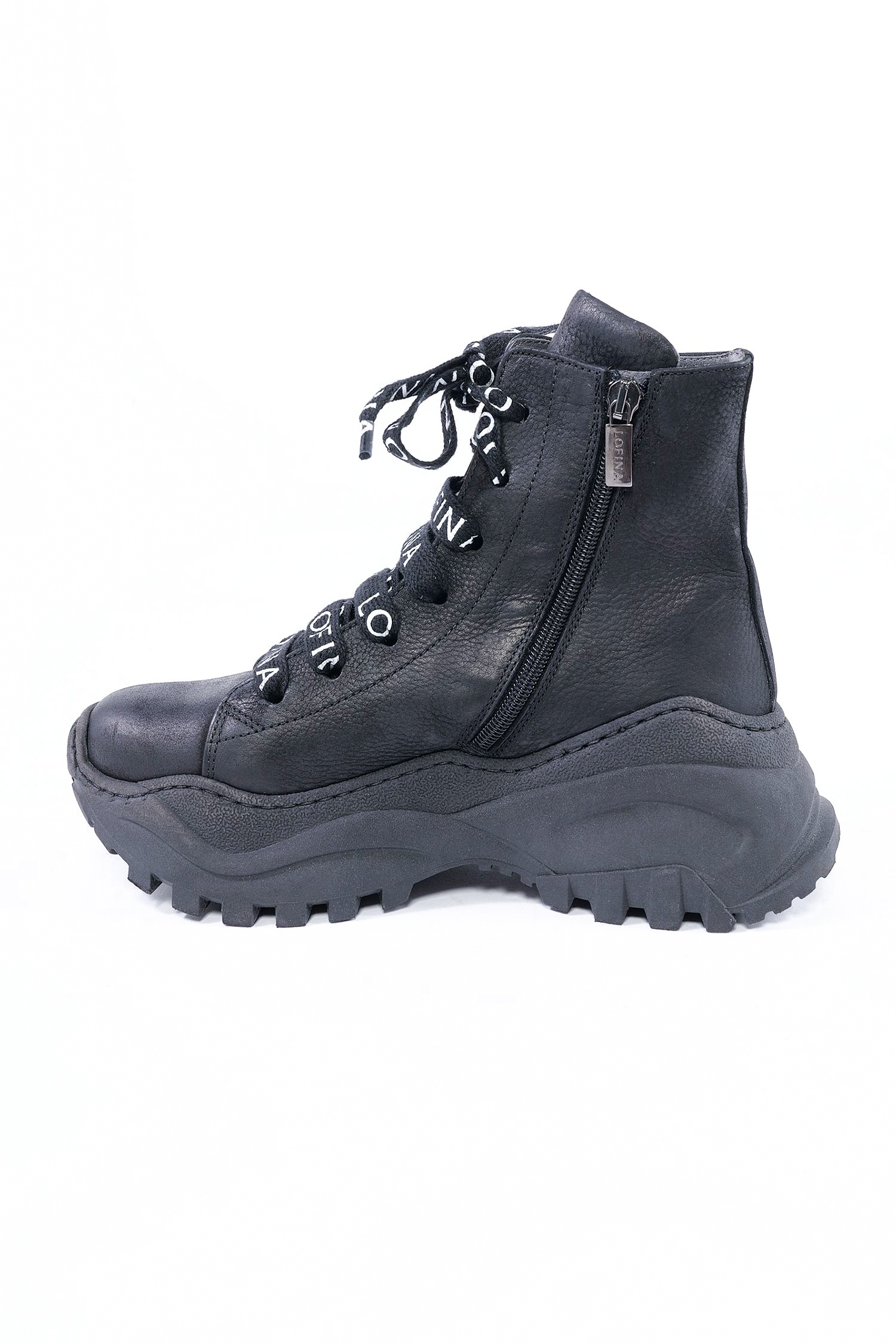 Leather boots - black - 6492