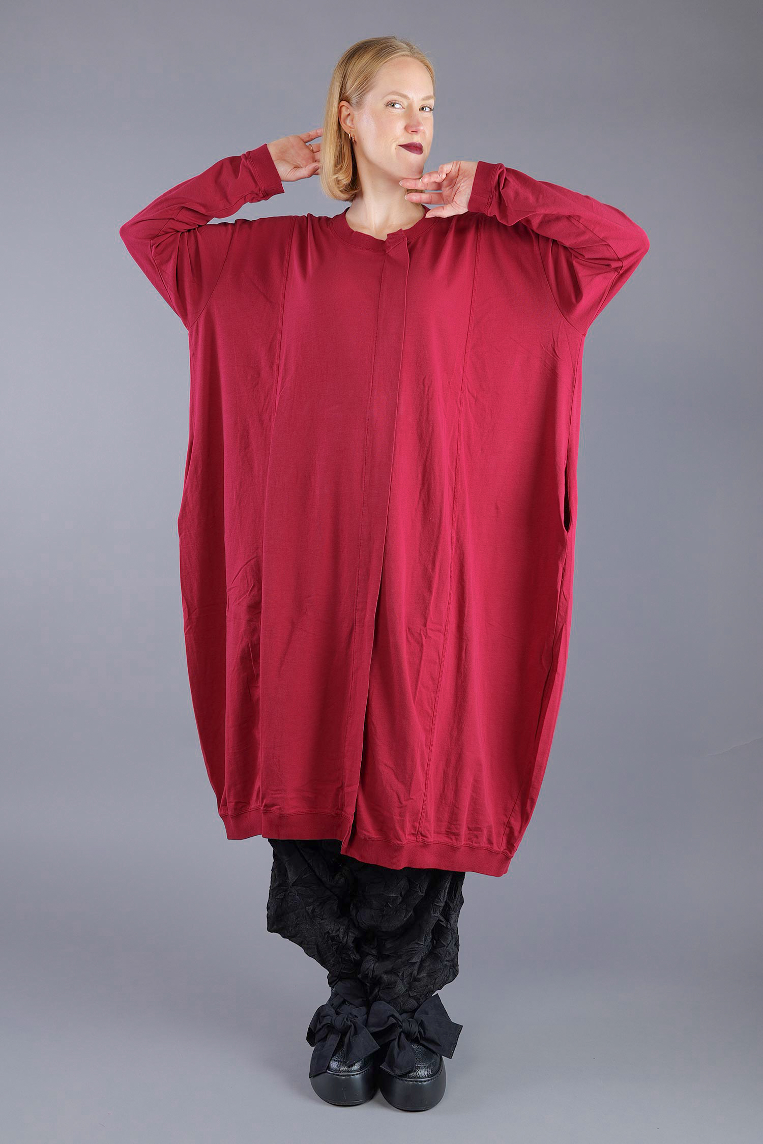 Jersey dress - Lava - 2263260907
