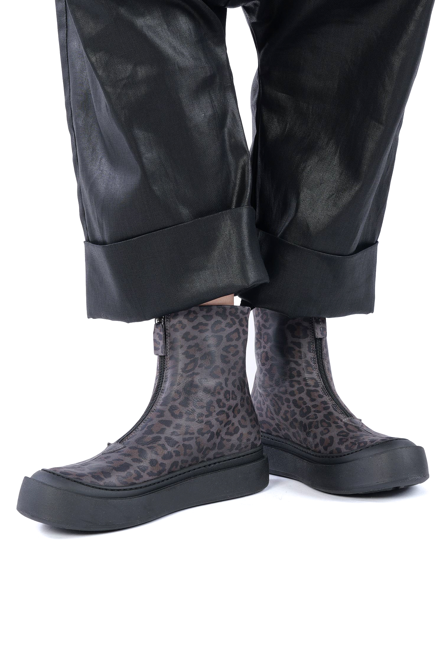 Leo-Boots mit Reißverschluss - Fumo Leopardo - 8283