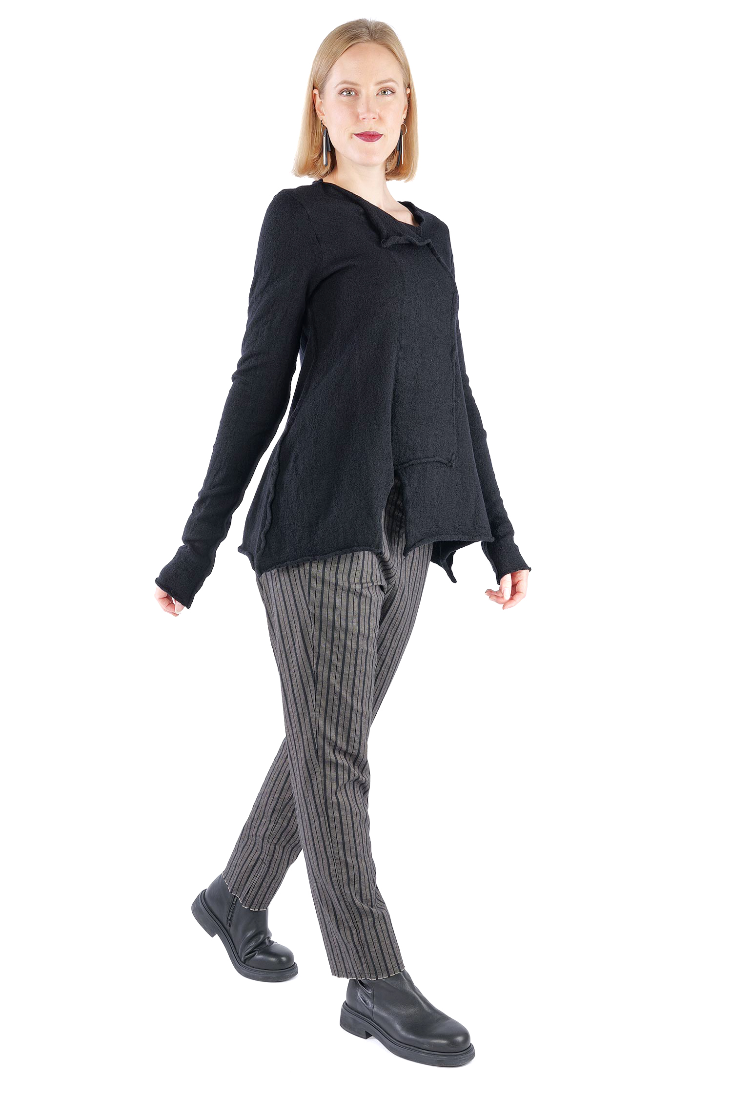 Wollpullover - Schwarz - 2261680711
