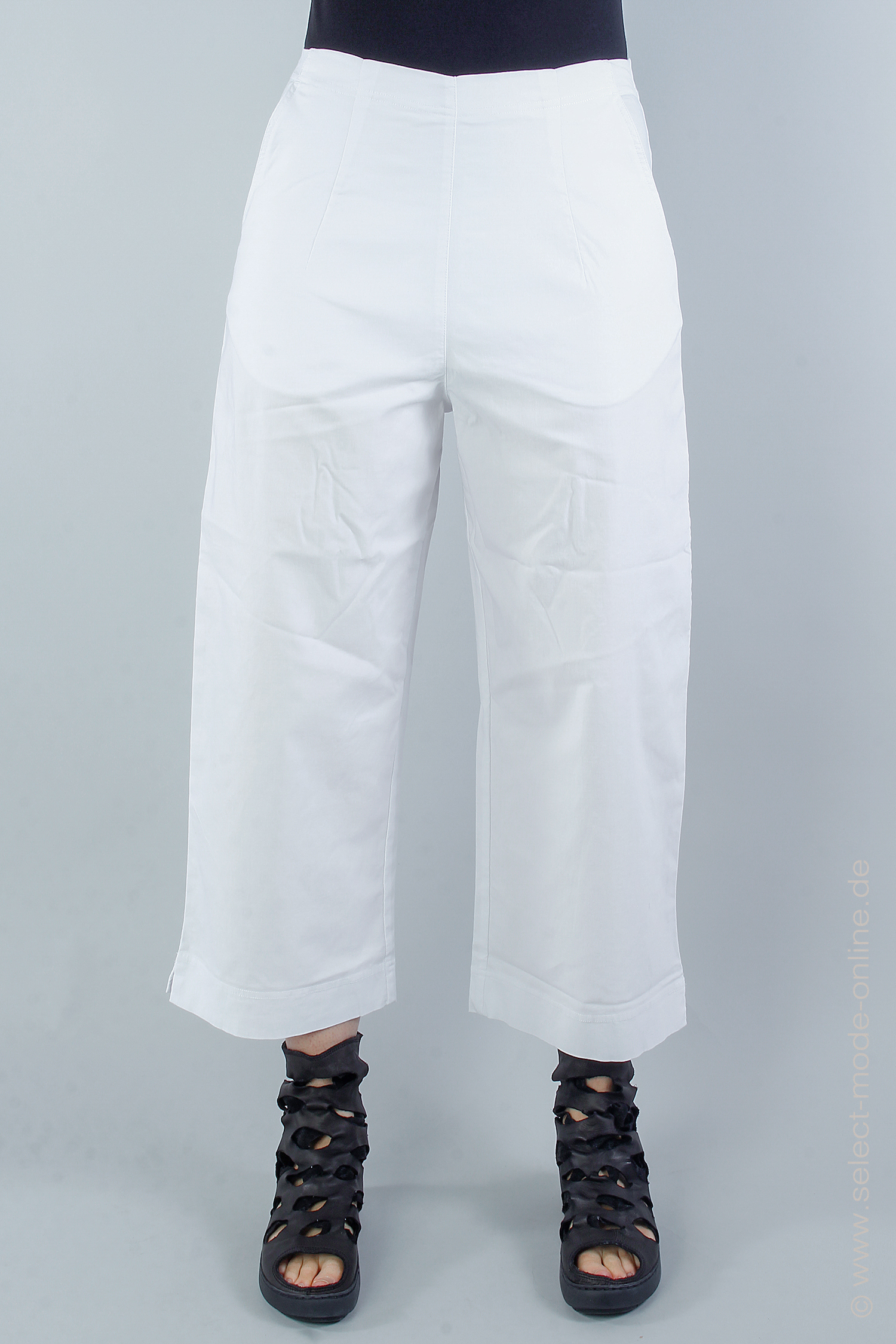Culotte stretch pants - White - 1243440133
