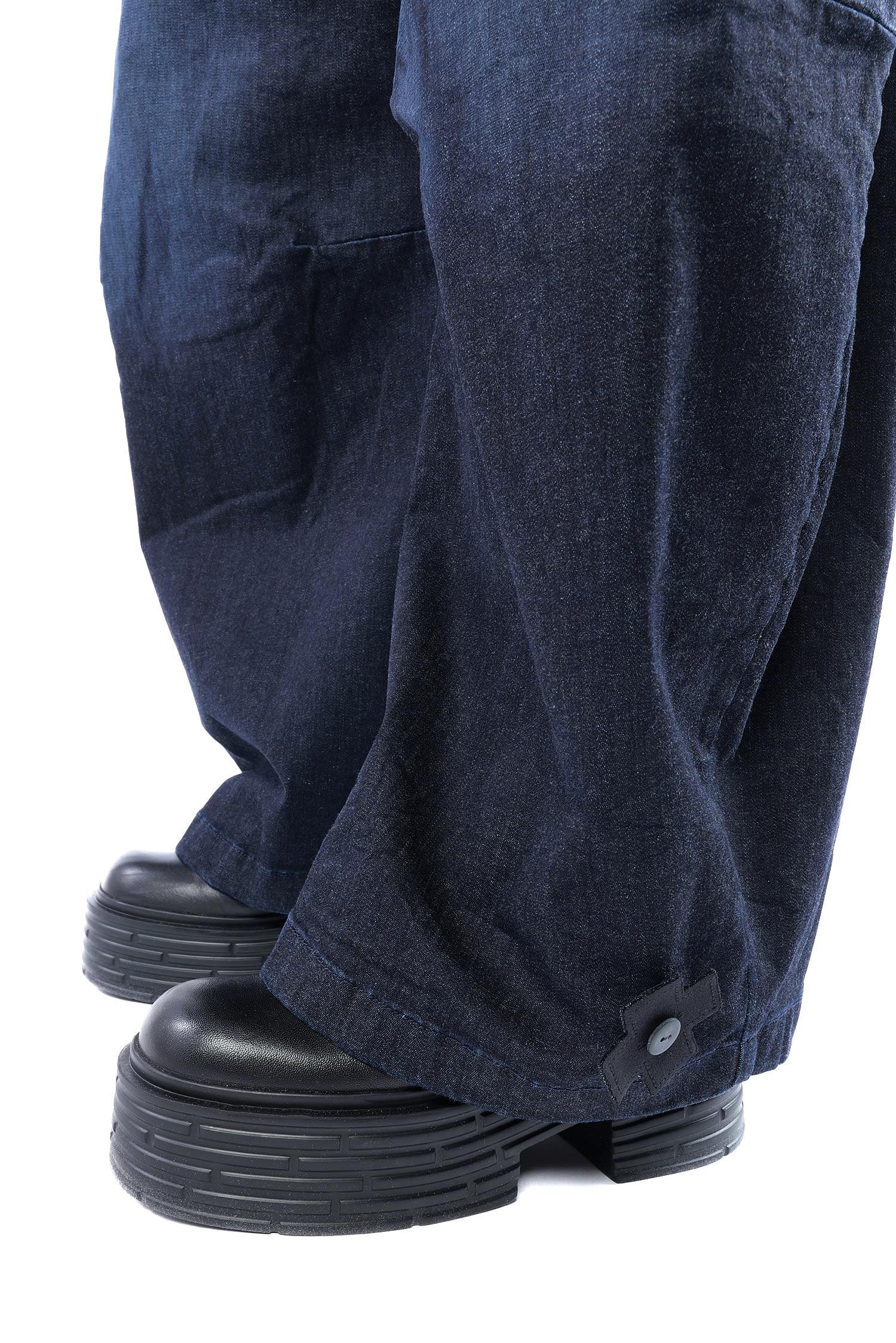 Tulpige Jeanshose - Darkblue - 10018