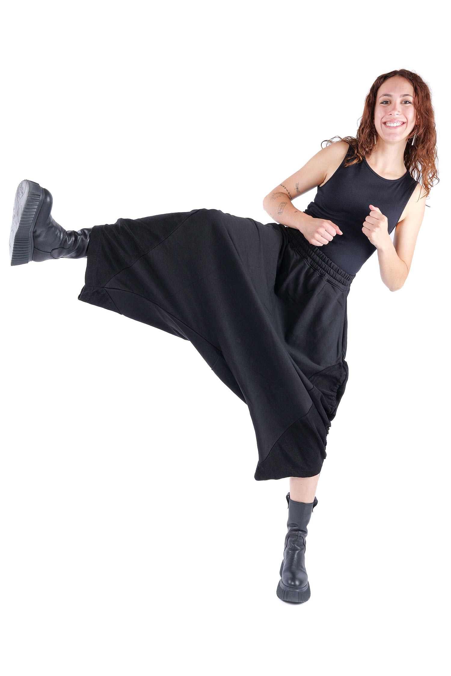 Harem pants - Black - W5453