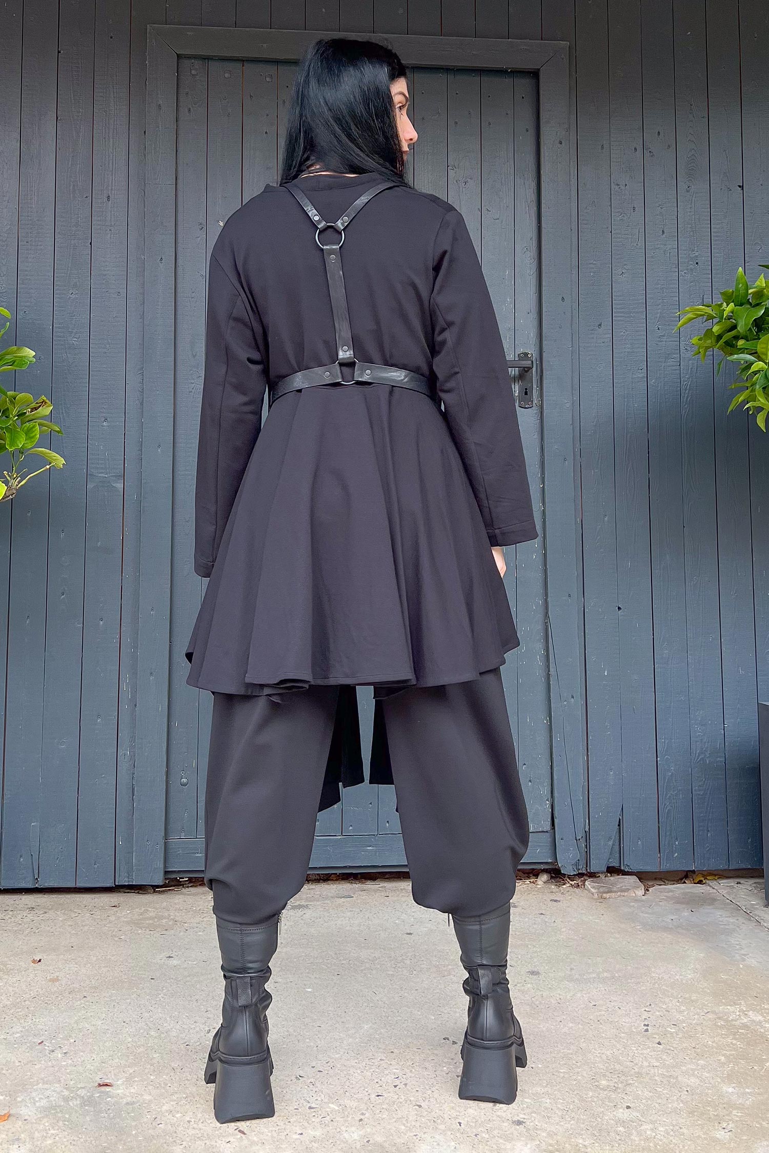 Sweatmantel - Schwarz - A24-CT-TT1